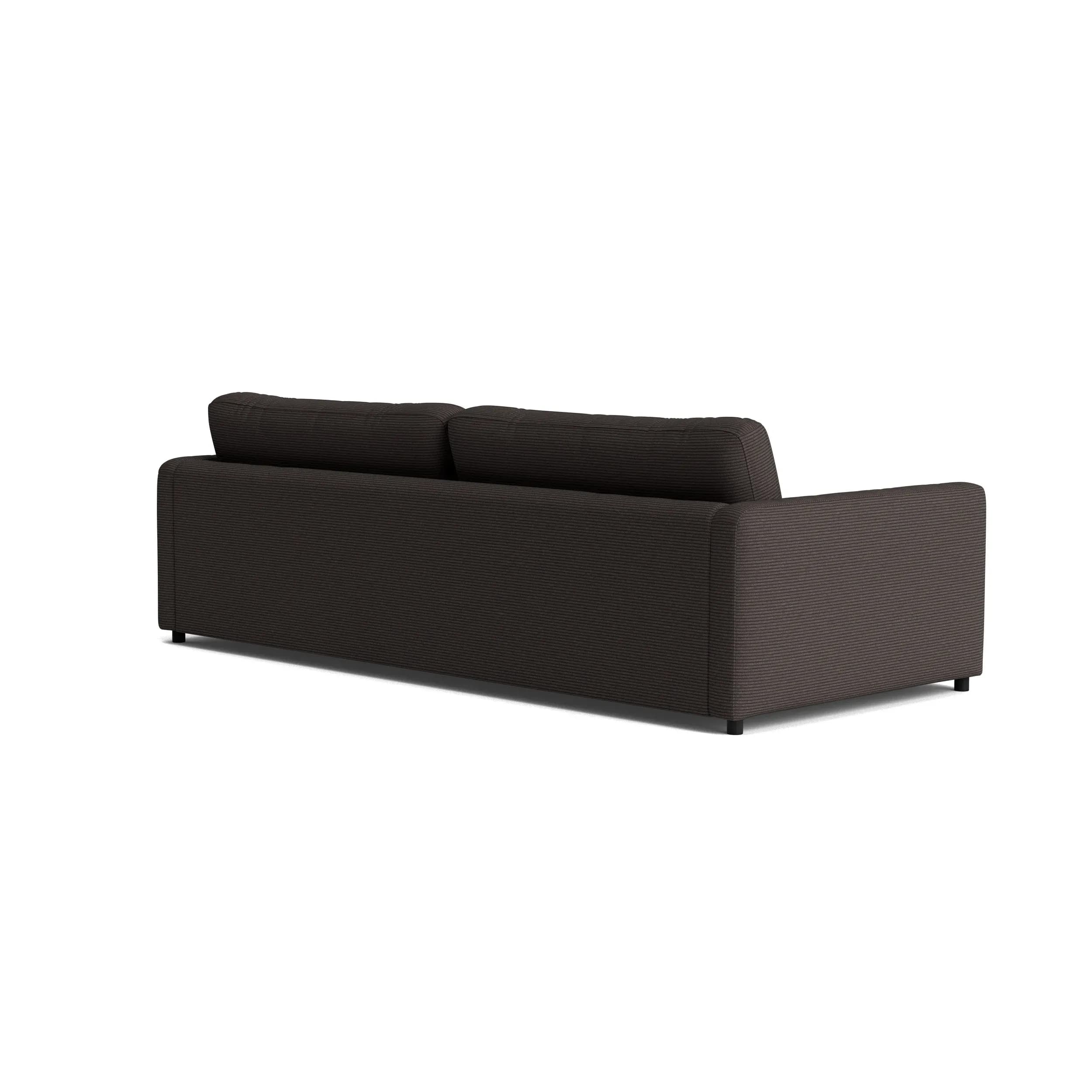 Bigsofa Liendo - 3-Sitzer XL, Stoff, Mocca