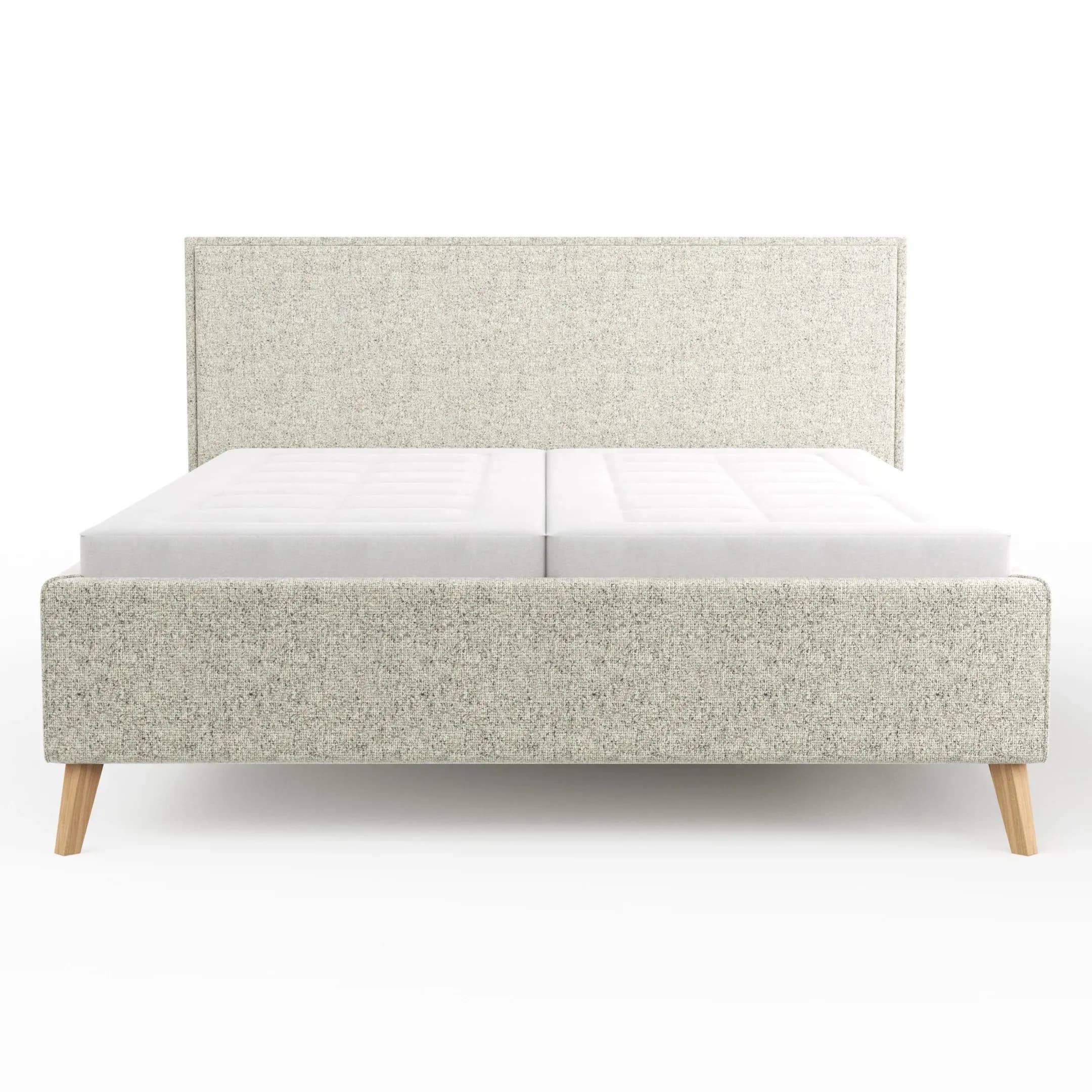 Bettgestell Carmen - Liegefläche ca. 180x200cm, Stoff, Beige