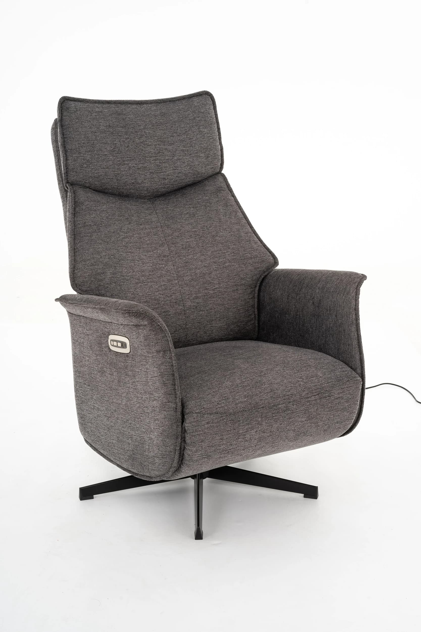 Sessel - Relaxfunktion motorisch, Stoff, Anthrazit