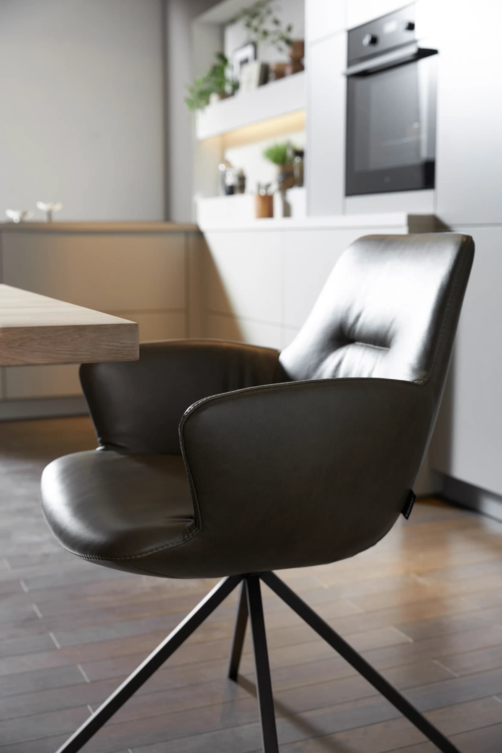 L-Küche 50.100 CO 3 525, Kieselgrau