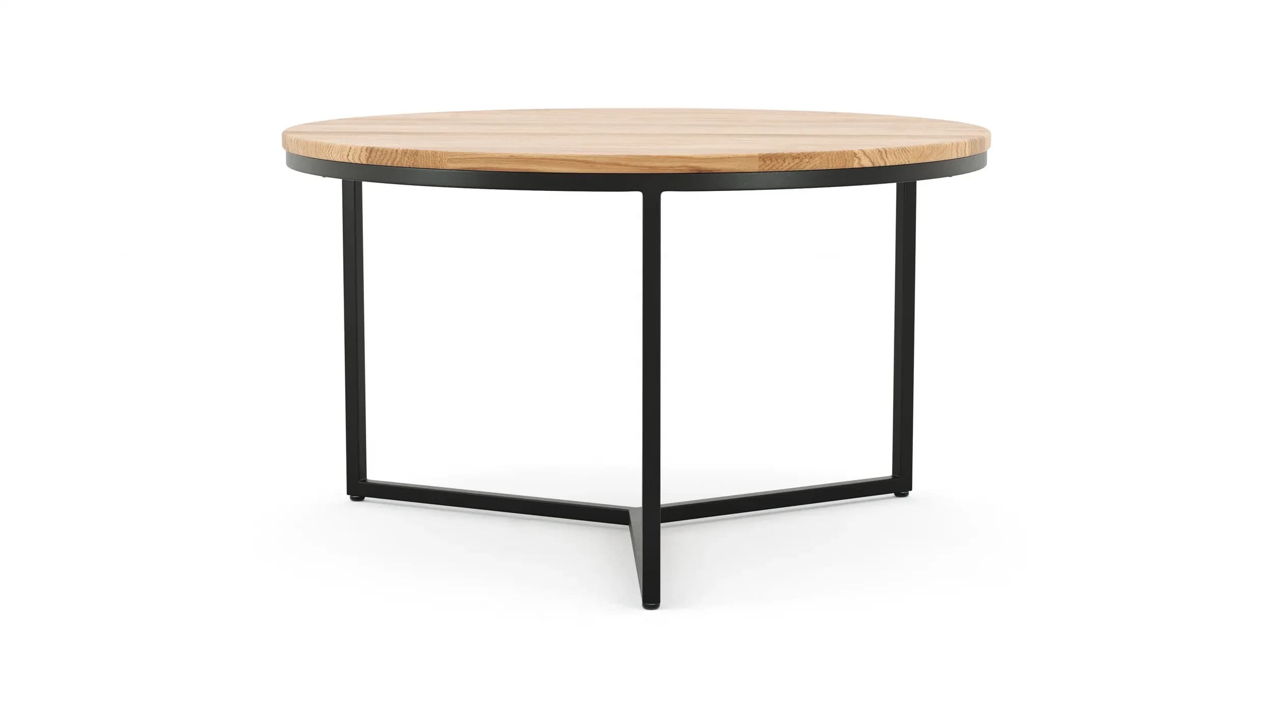 Couchtisch Albany - D ca. 85 cm, Eiche massiv