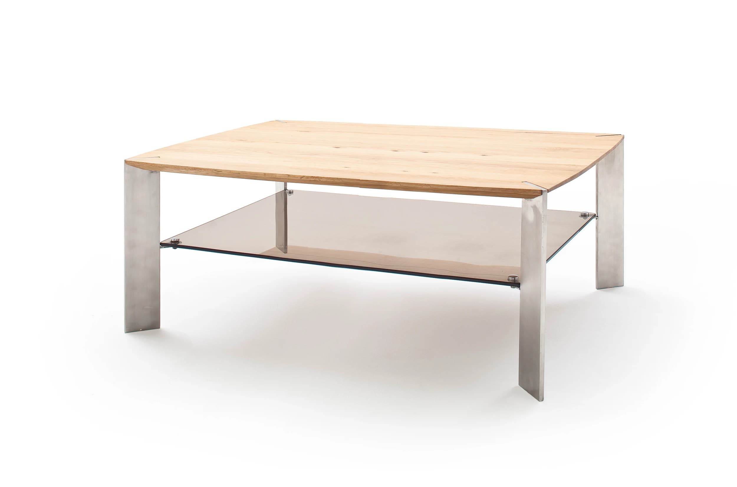 Couchtisch - LBH ca. 80x80x41 cm, Asteiche massiv