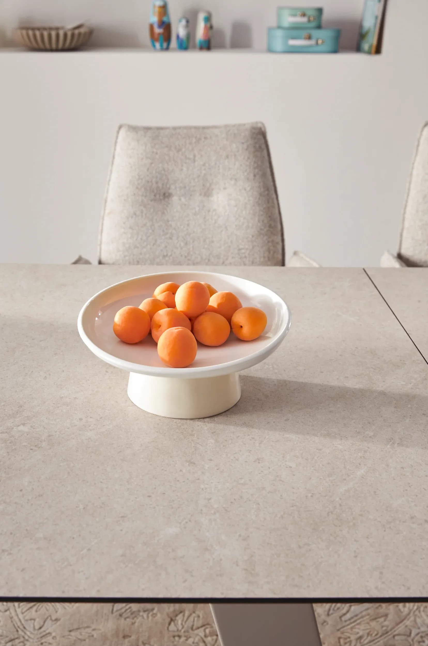 Esstisch Dinner - ausziehbar, LB ca. 160x 90 cm, HPL, Sand