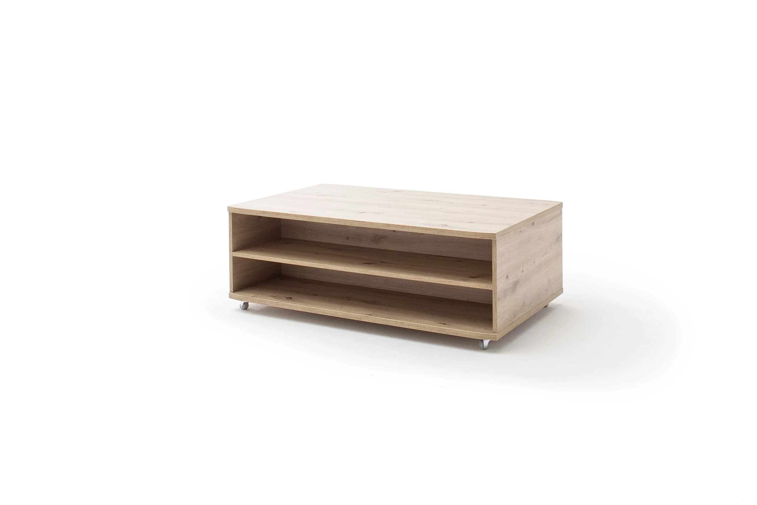 Couchtisch - mit Schubkasten, LBH ca. 115x70x42 cm, Balkeneiche