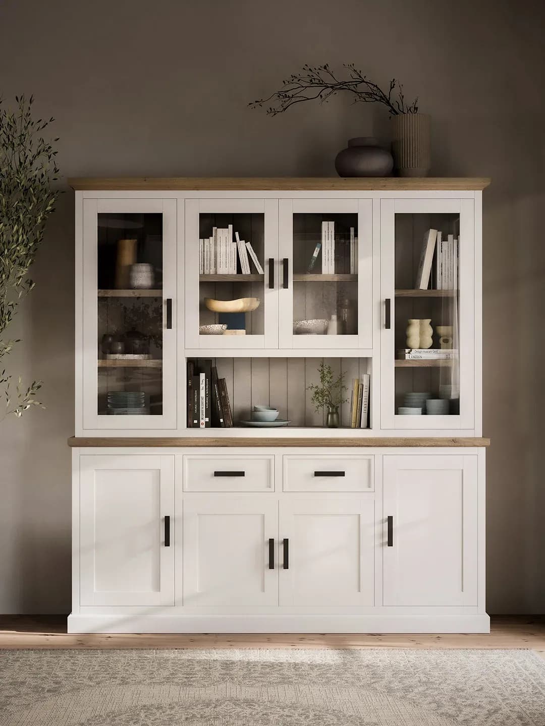 Buffetschrank Litchfield Oak - XO 9010, Non-Antique / XO Gray