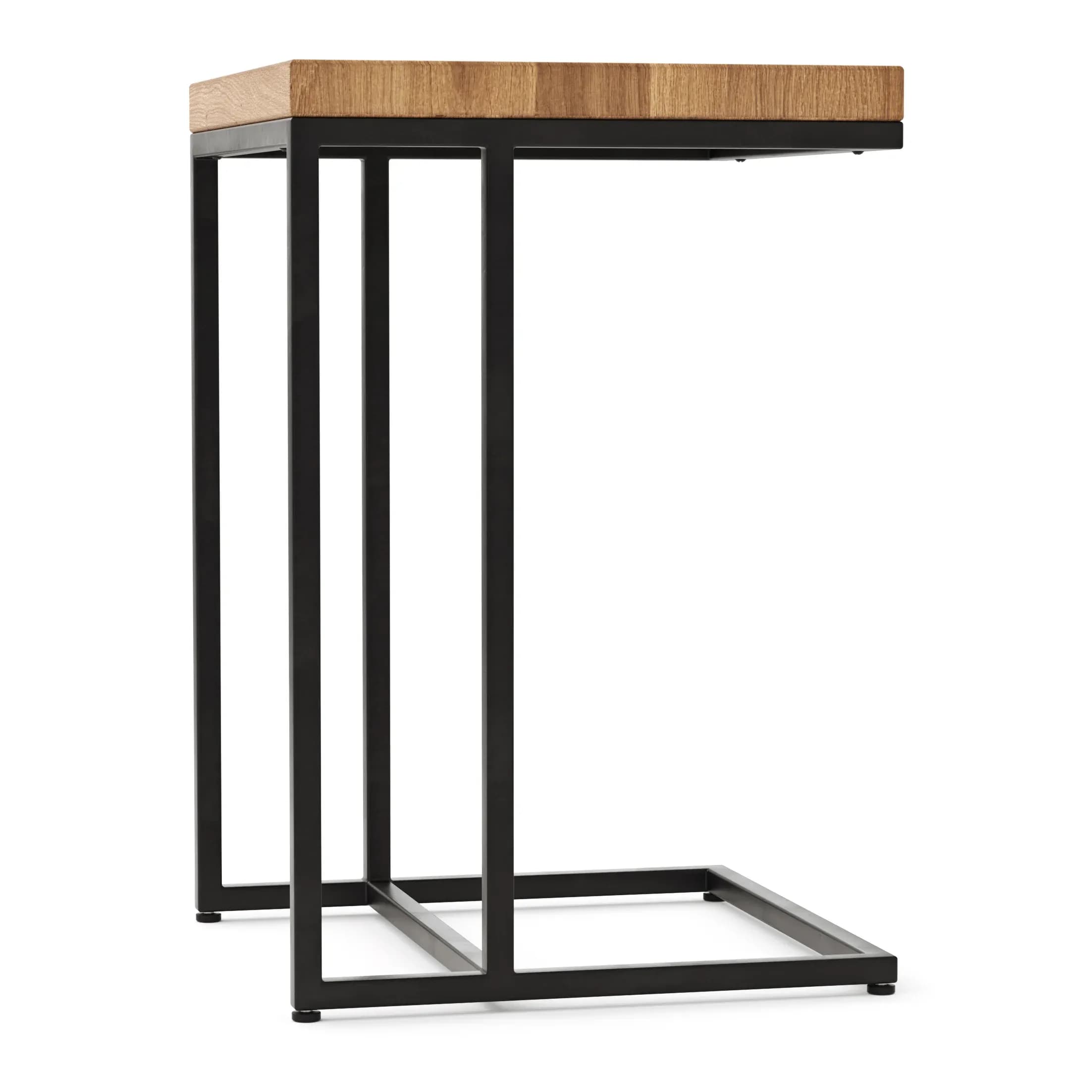 Beistelltisch Farmingdale - LBH ca. 45x45x67 cm, Eiche massiv, natur geölt