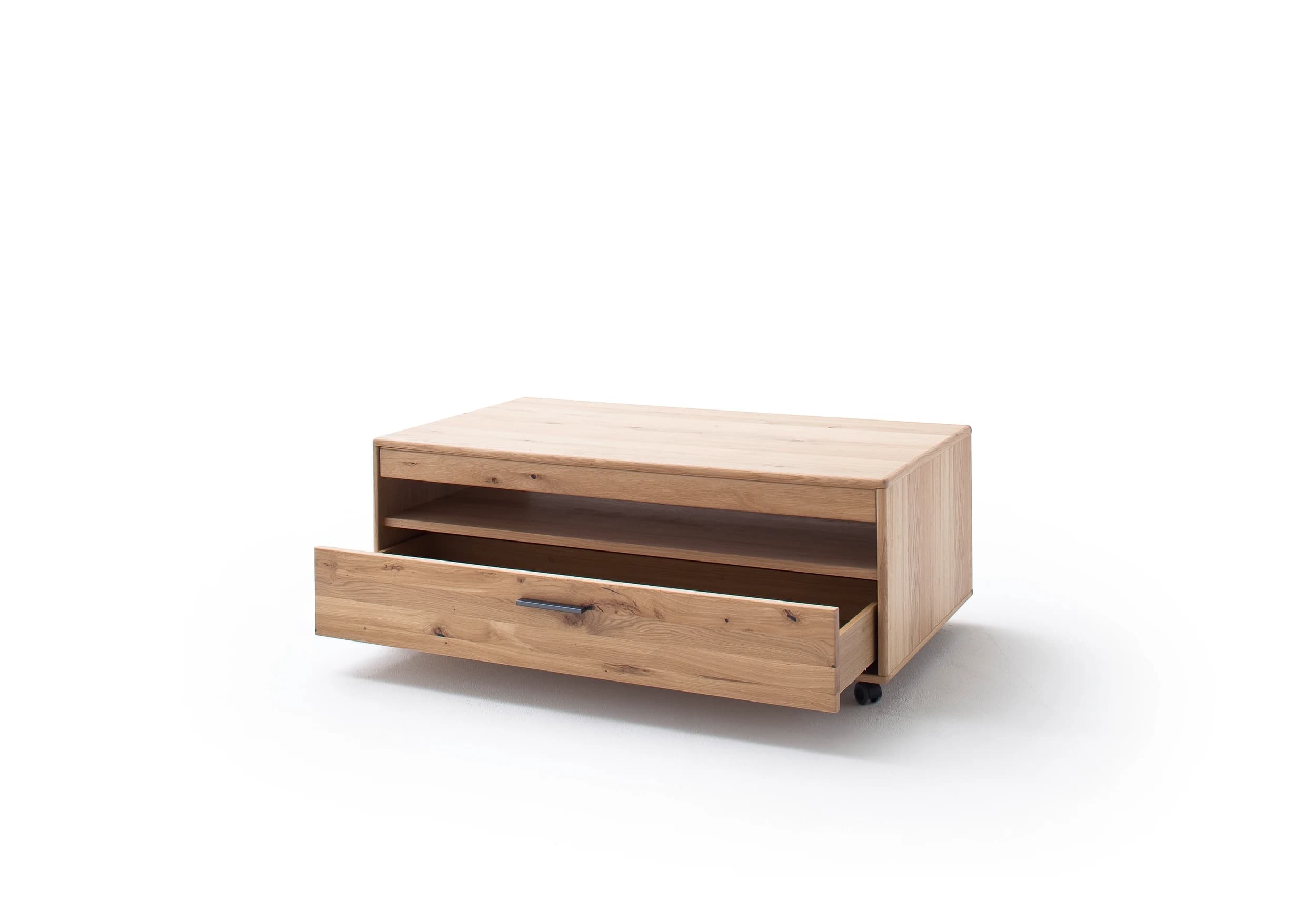Couchtisch - Schubkasten, LBH 115x65x45 cm, Eiche teilmassiv