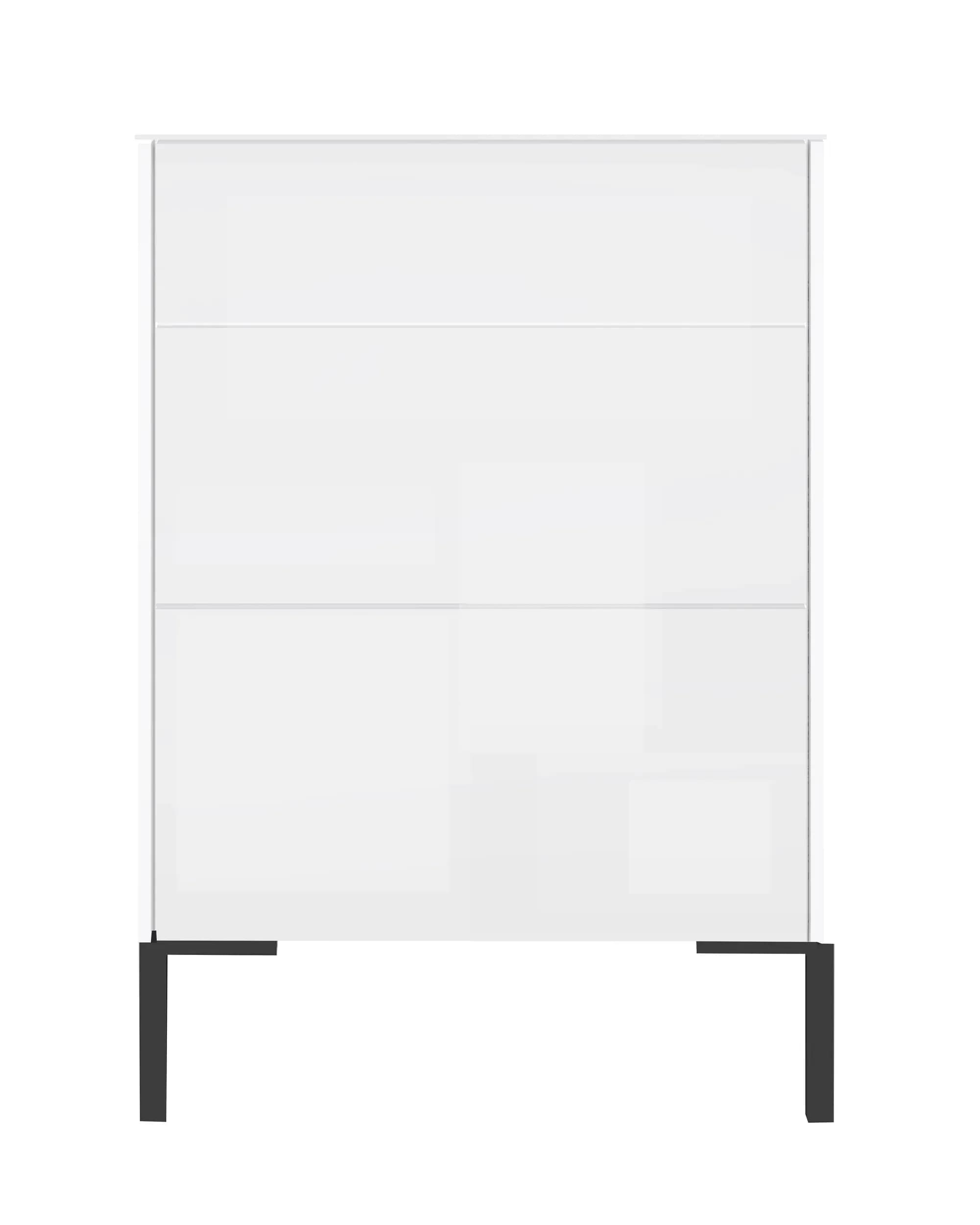 Kommode - B ca. 52 cm, Weiß