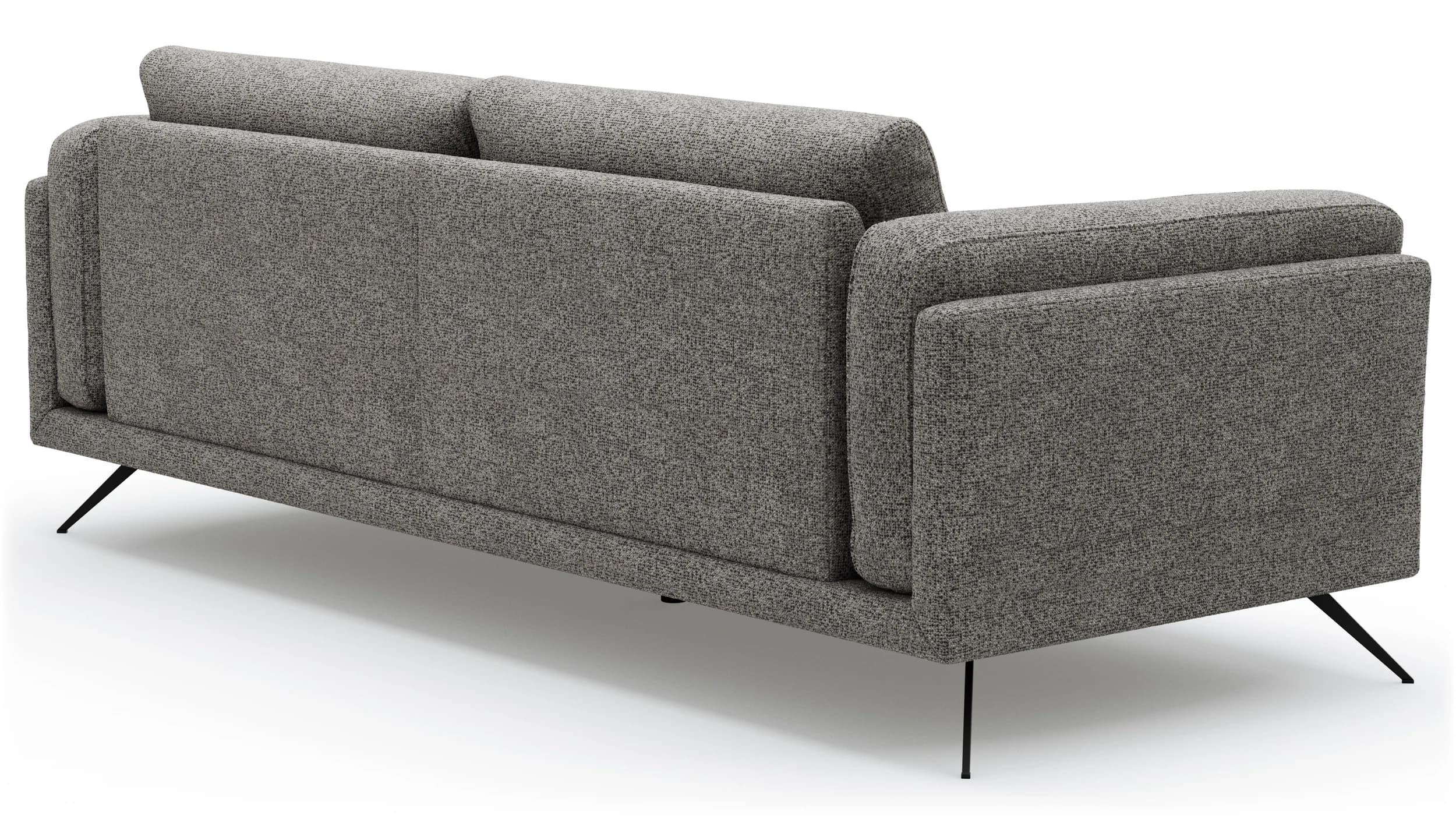 Sofa Valdemoro - 3-Sitzer, Stoff, Grau