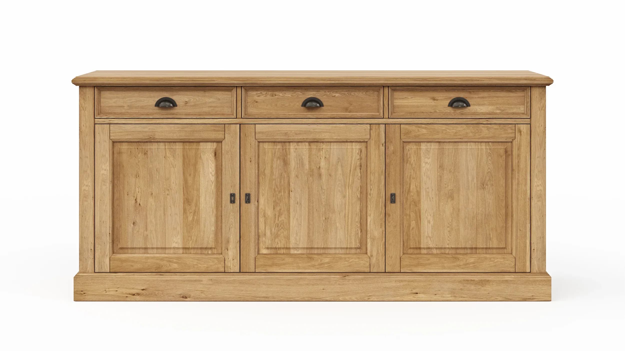 Sideboard Louisiana - Wildeiche teilmassiv, geölt