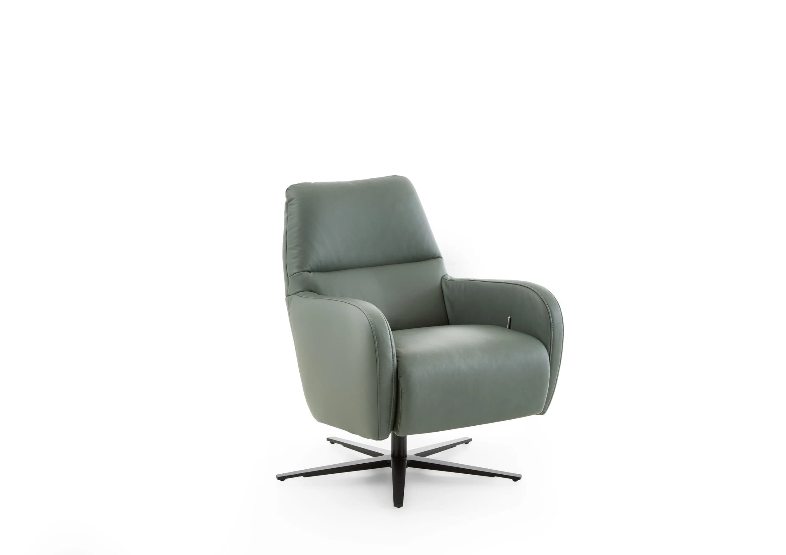 Sessel - drehfunktion, Leder, Opal