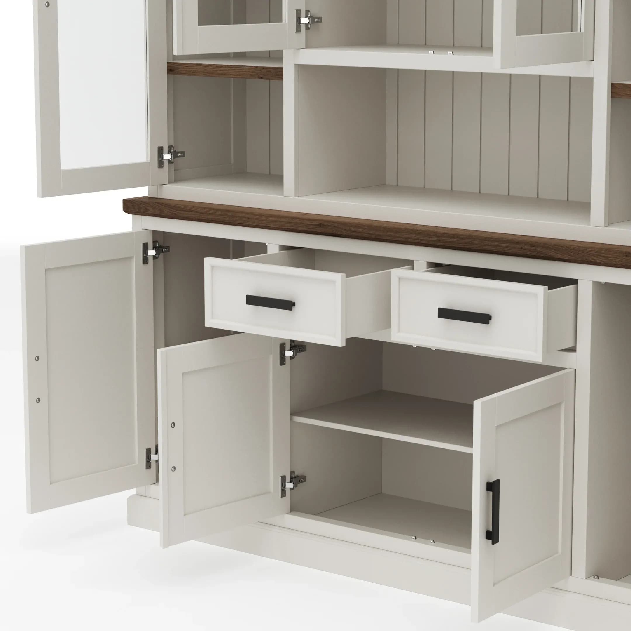 Buffetschrank Litchfield Oak - XO 9010, Non-Antique / XO Gray
