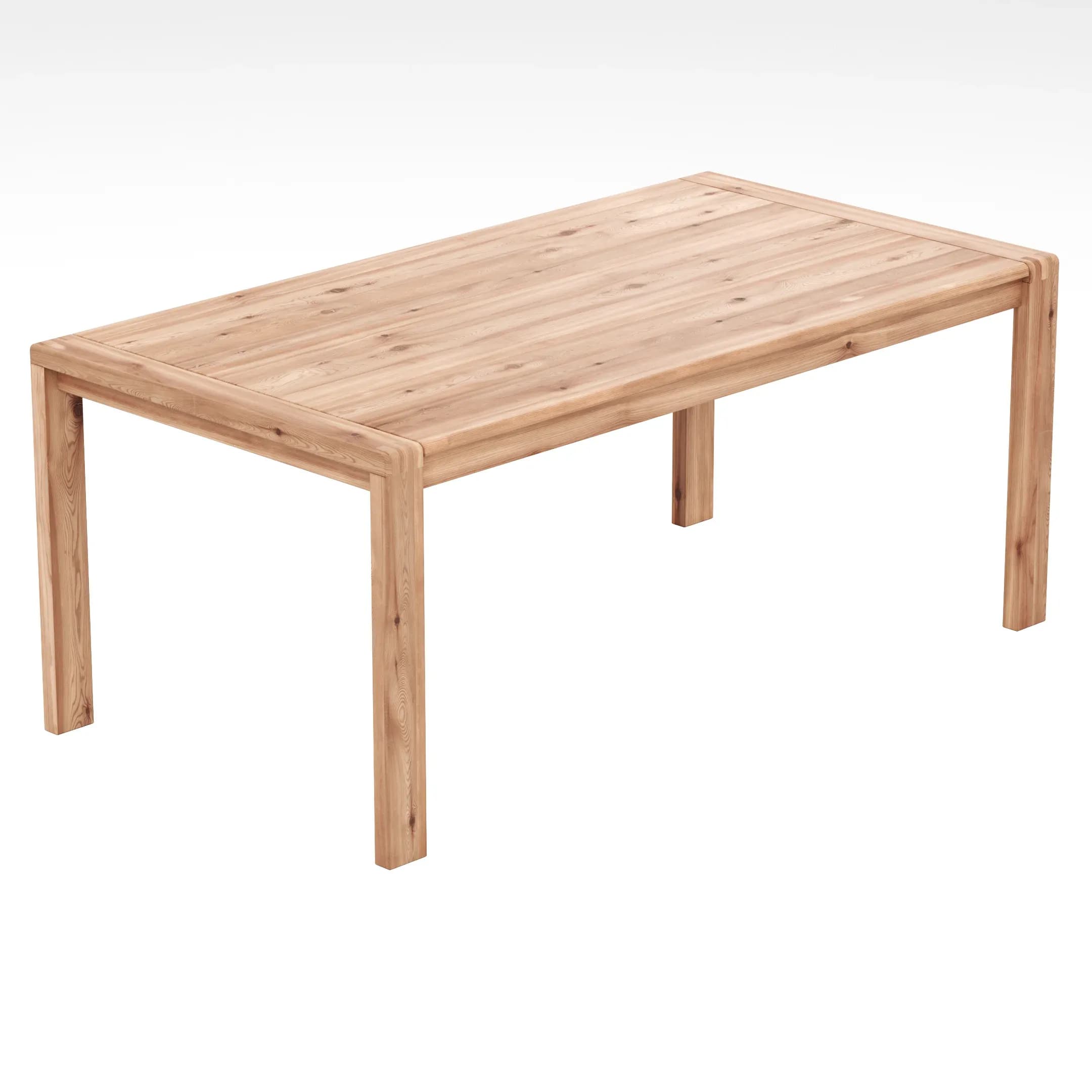 Esstisch Cartago Soft - ausziehbar, LB ca. 180x95 cm, Astbuche massiv, natur geölt