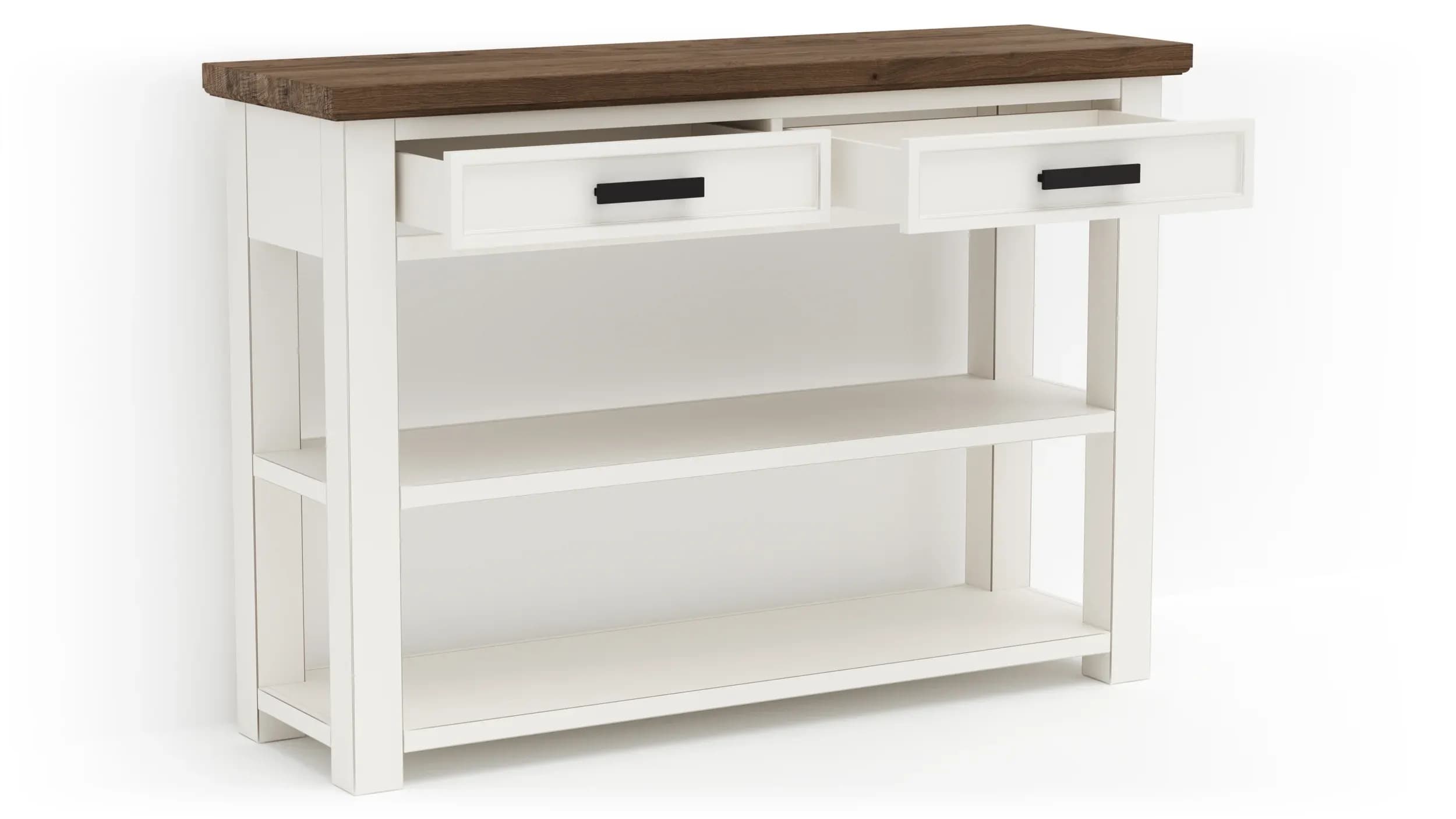 Konsolentisch Litchfield Oak - XO 9010, Antique / XO Gray