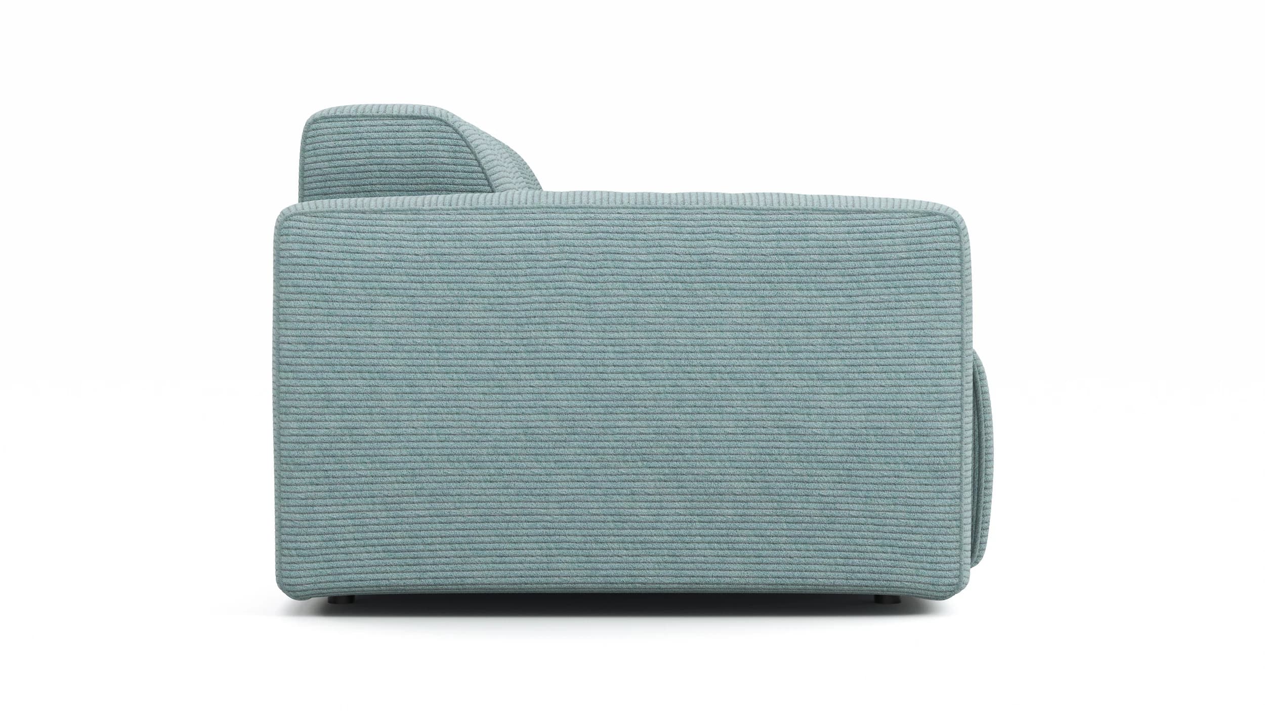 Sofa Elementos - 3-Sitzer XL, Stoff, Seablue