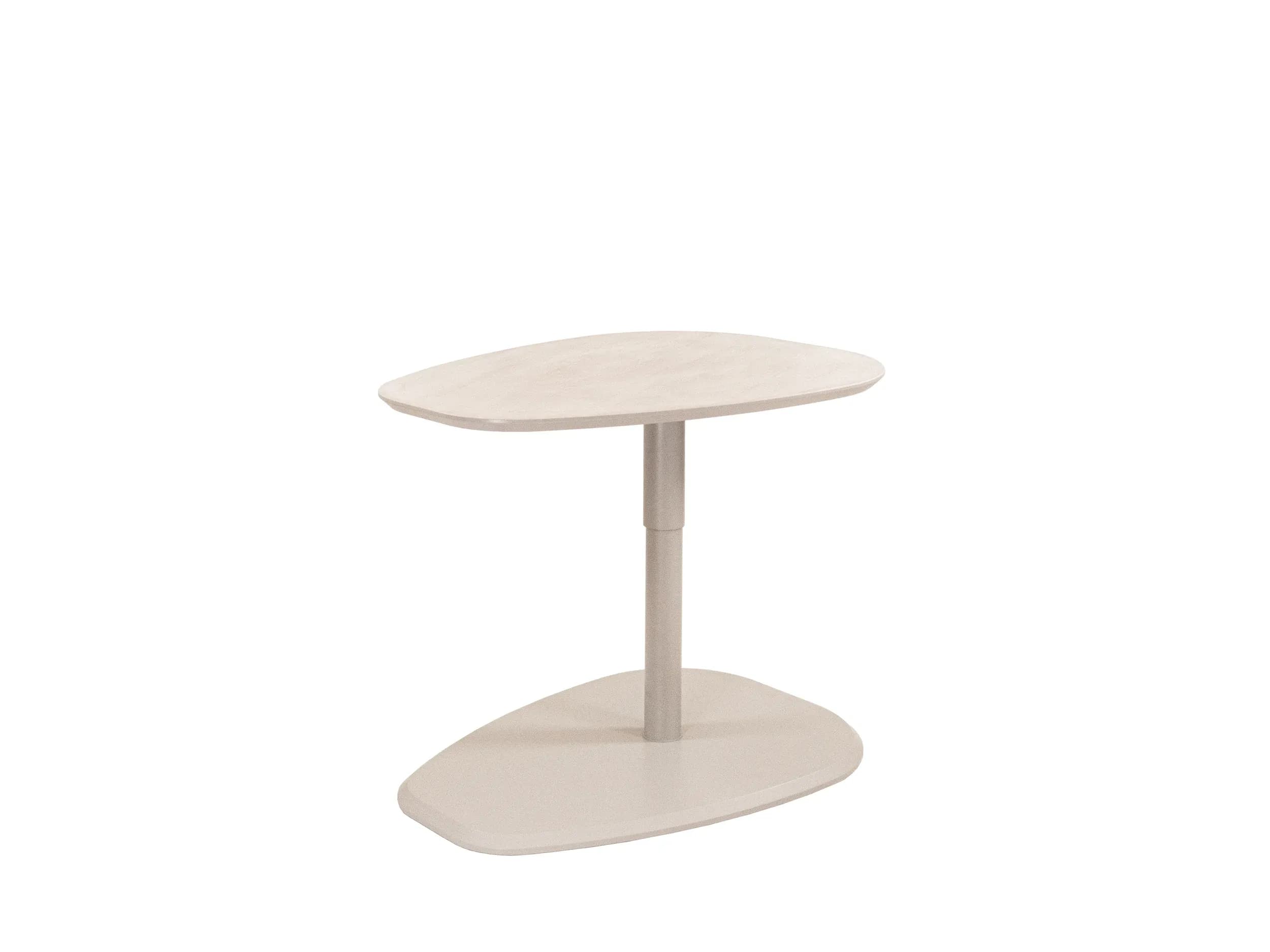 Couchtisch - höhenverstellbar, LBH ca. 80x60x47-65 cm, Steingrau