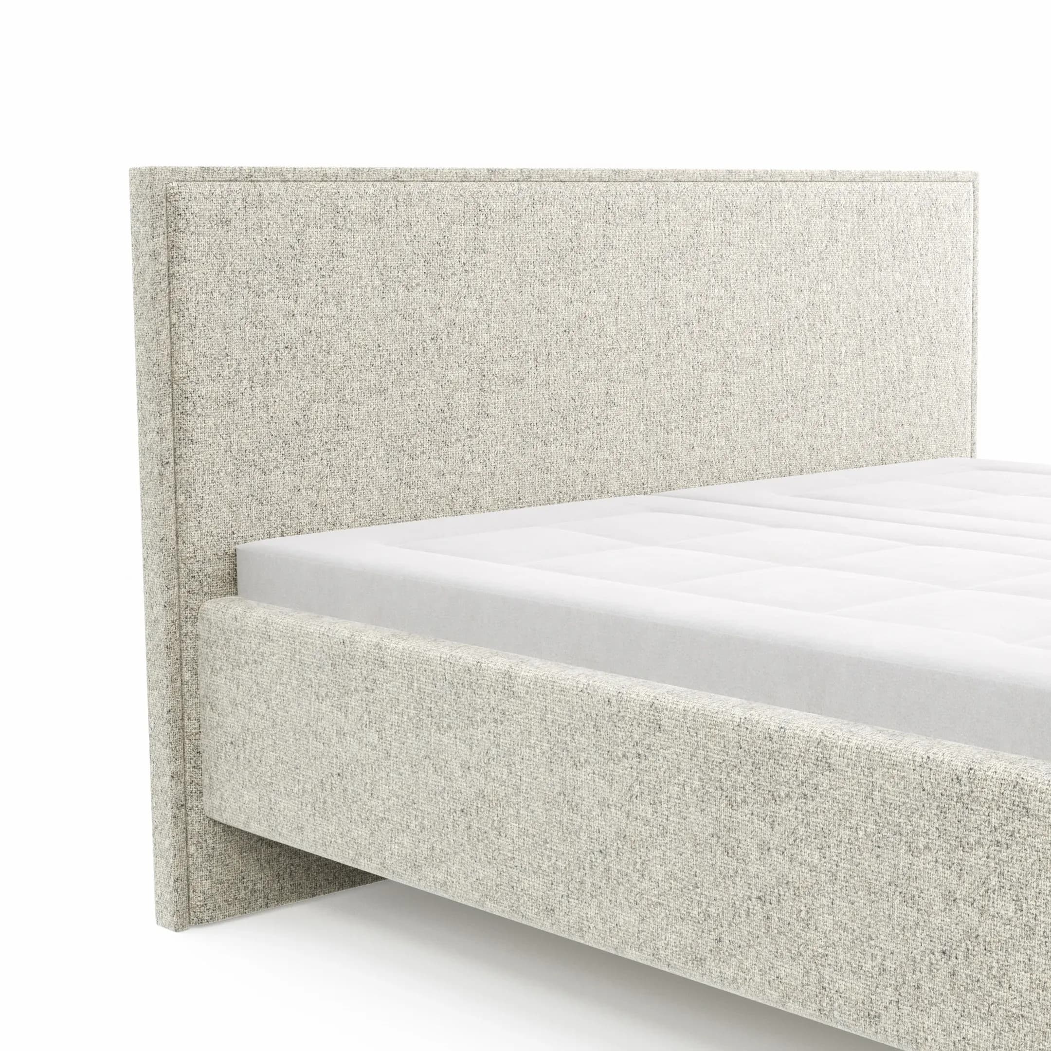 Bettgestell Carmen - Liegefläche ca. 180x200cm, Stoff, Beige