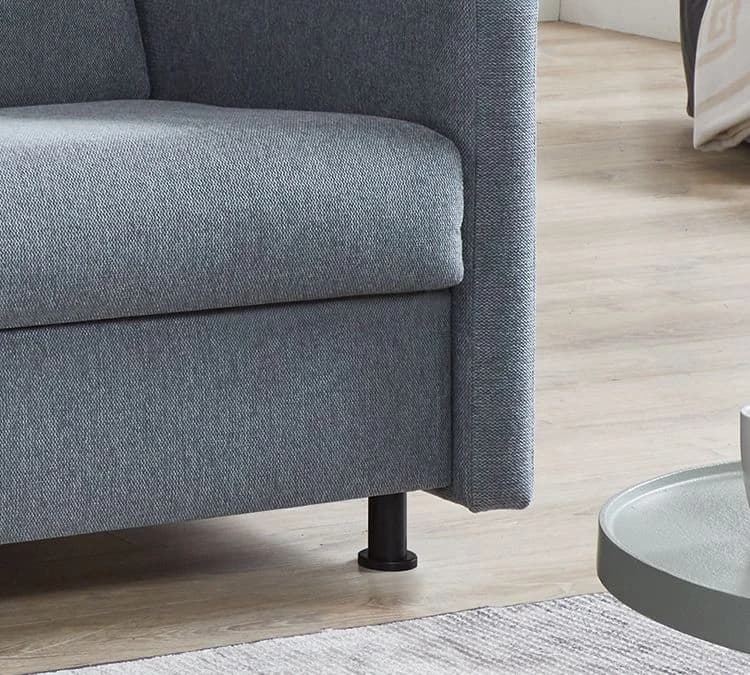 Faltbett - 2-Sitzer, Stoff, Grau