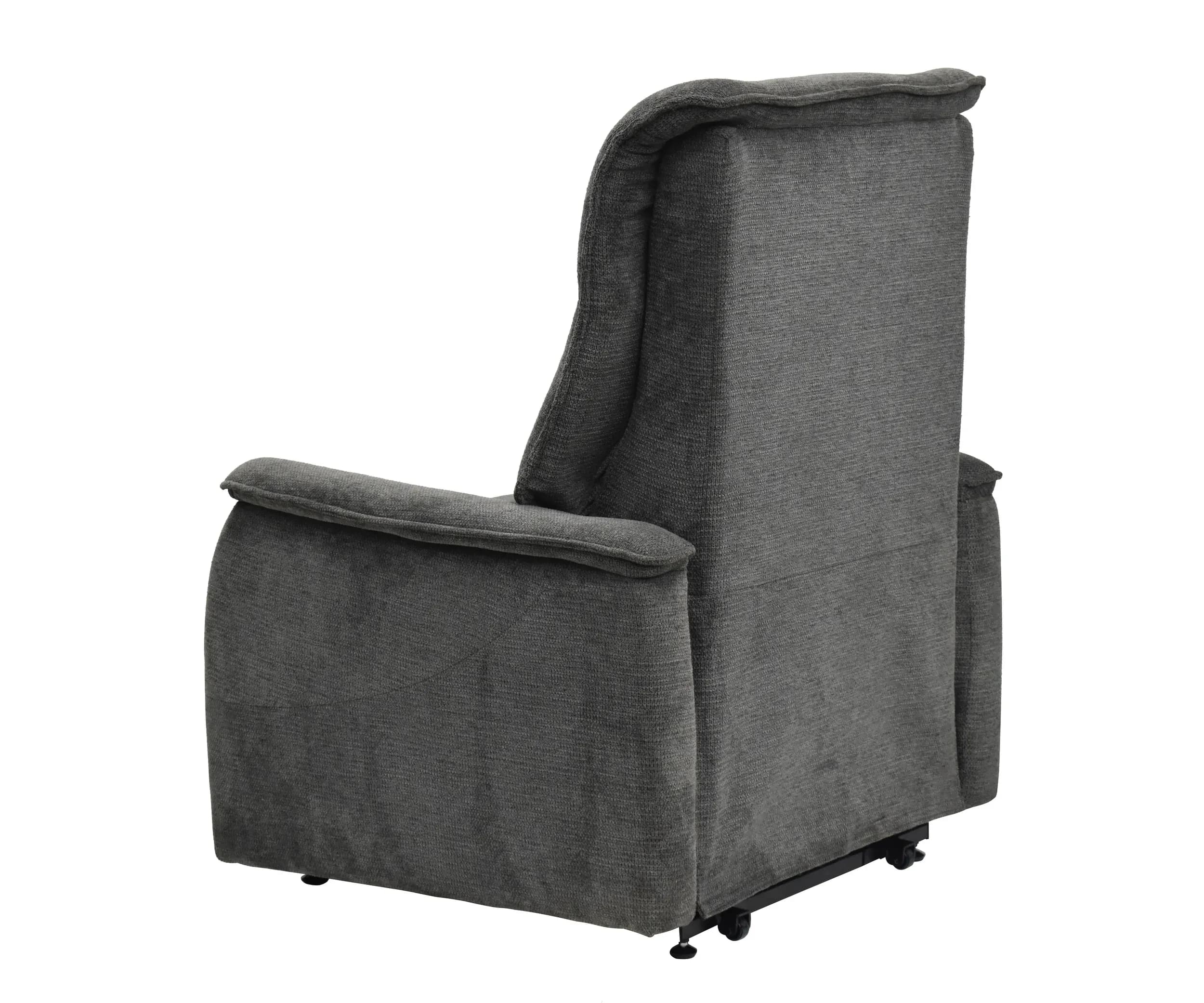 TV-Sessel MIKLAS - Aufstehhilfe, Relaxfunktion, Stoff, Grau