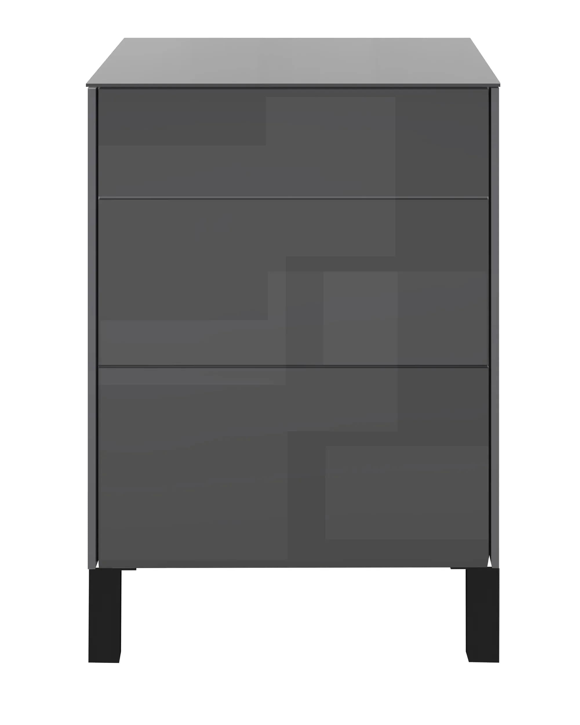 Kommode - B ca. 52 cm, Anthrazit