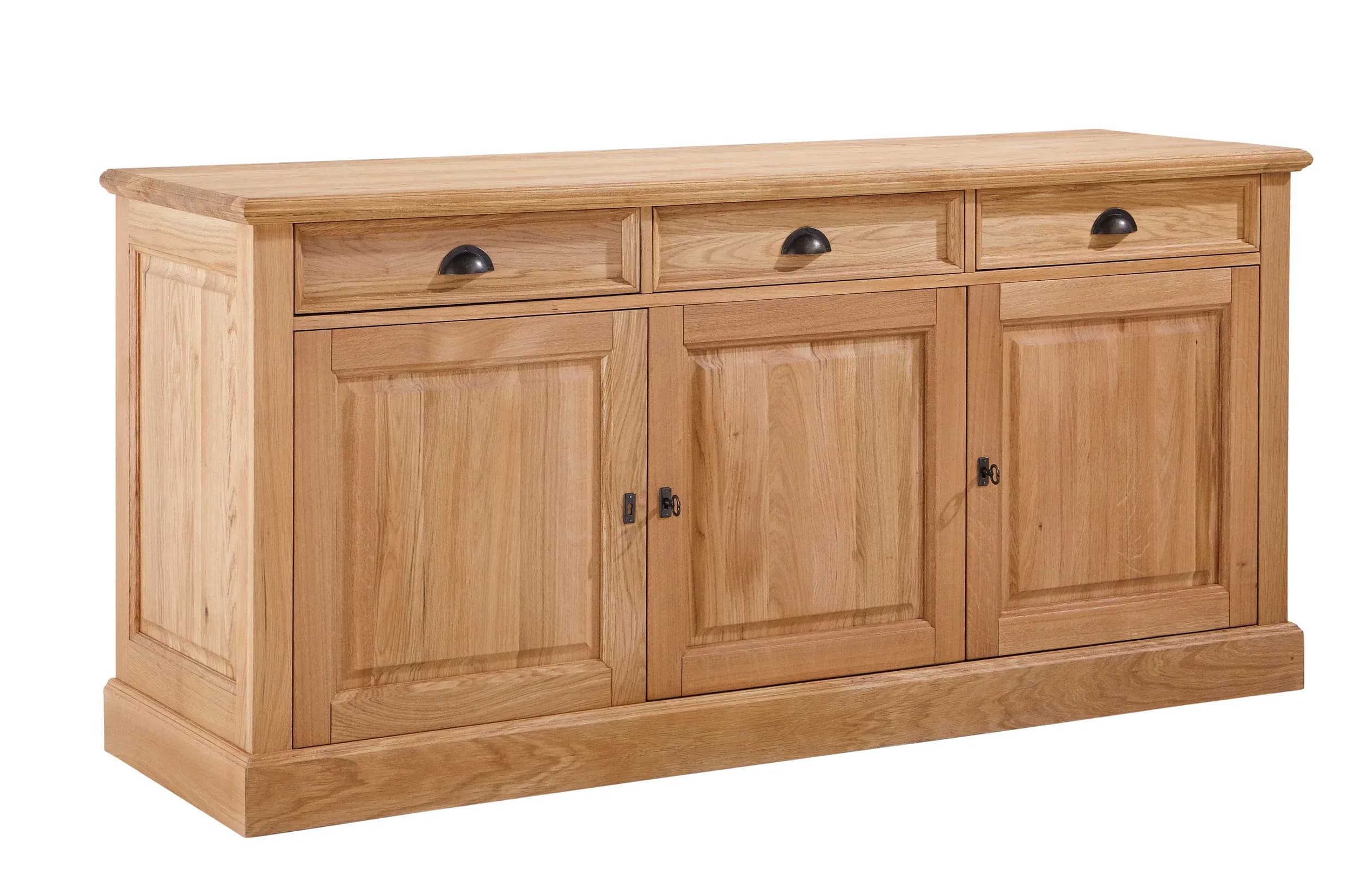Sideboard Louisiana - Wildeiche teilmassiv, geölt