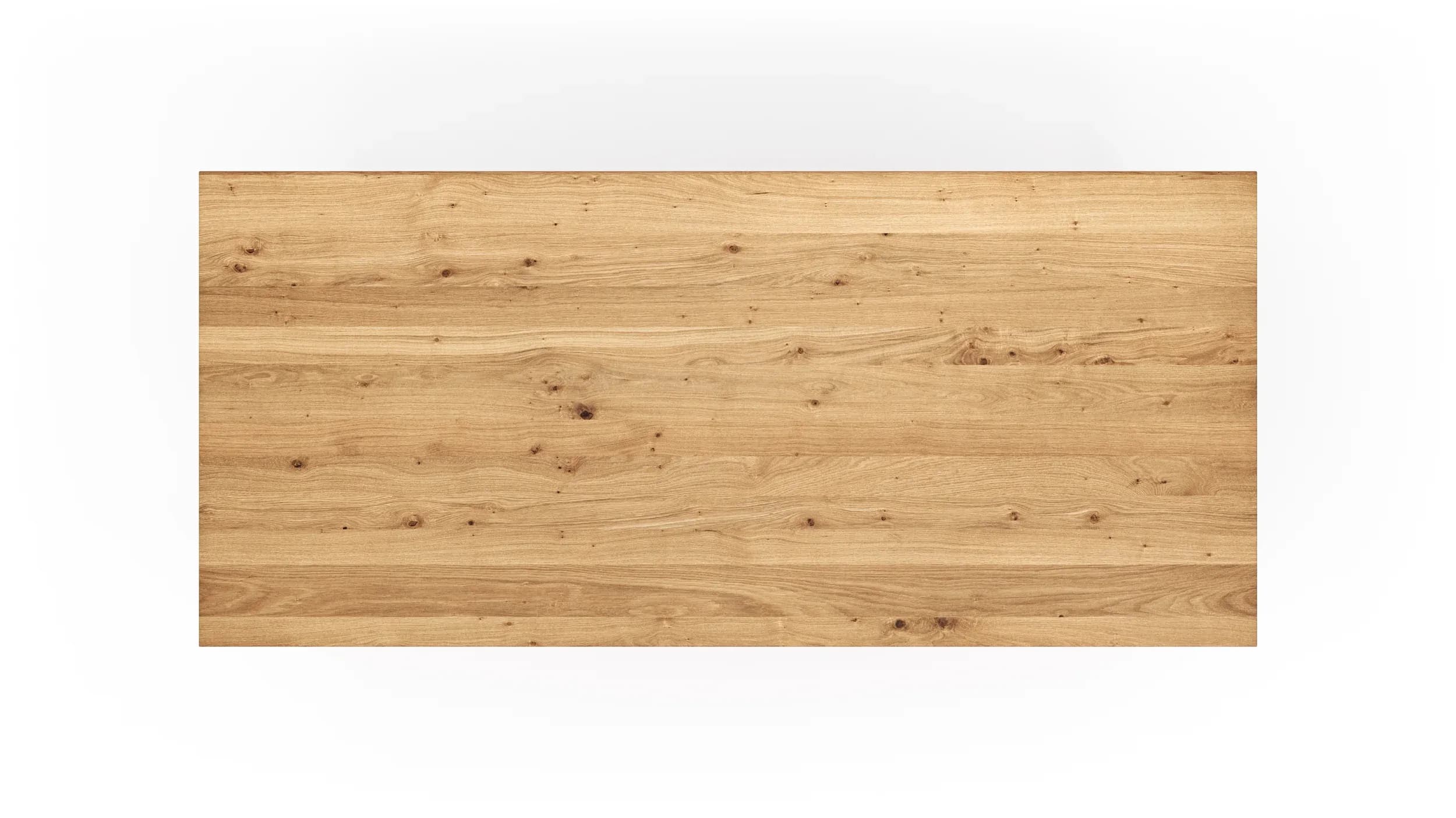 Esstisch Farmingdale - ausziehbar, Platte mit gerader Kante, LB ca. 200x90 cm, Eiche massiv, natur geölt
