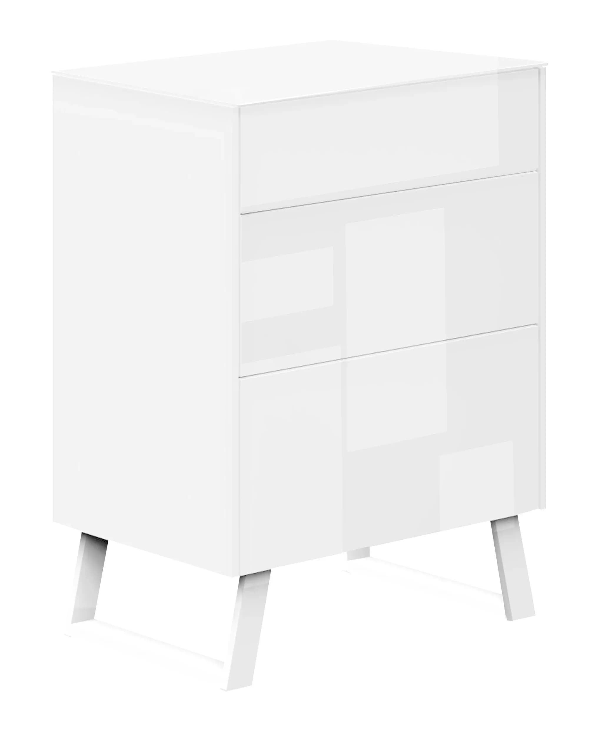 Kommode - B ca. 52 cm, Weiß