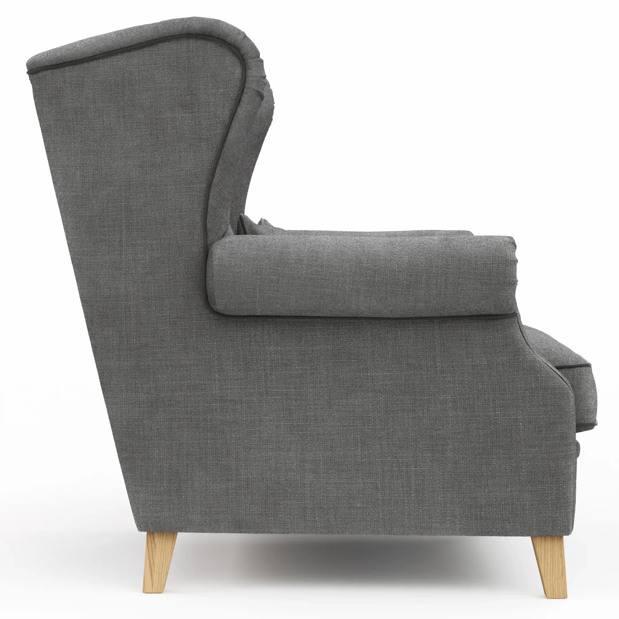Sessel Mapleton - Stoff, Anthrazit