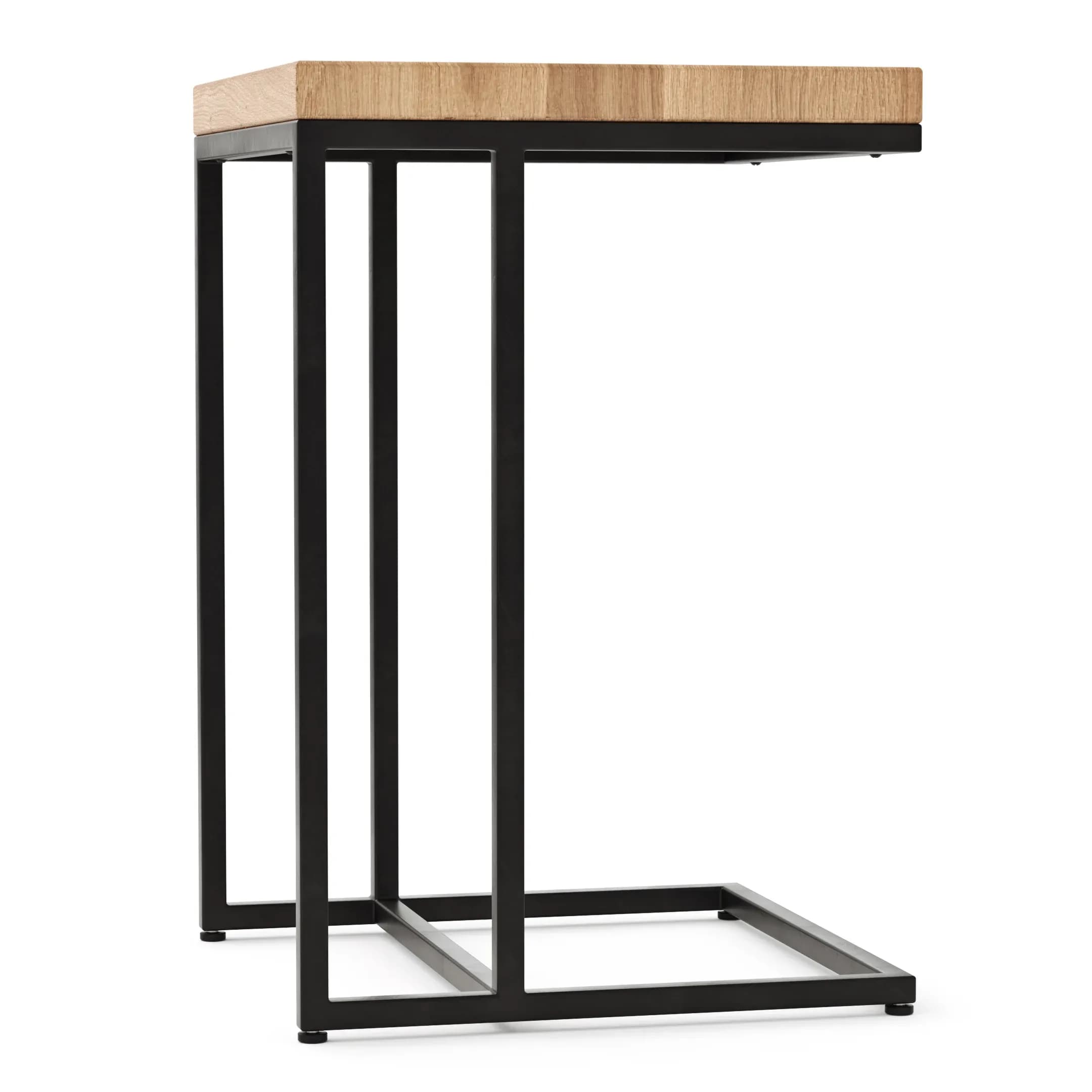 Beistelltisch Farmingdale - LBH ca. 45x45x67 cm, Eiche massiv, legno
