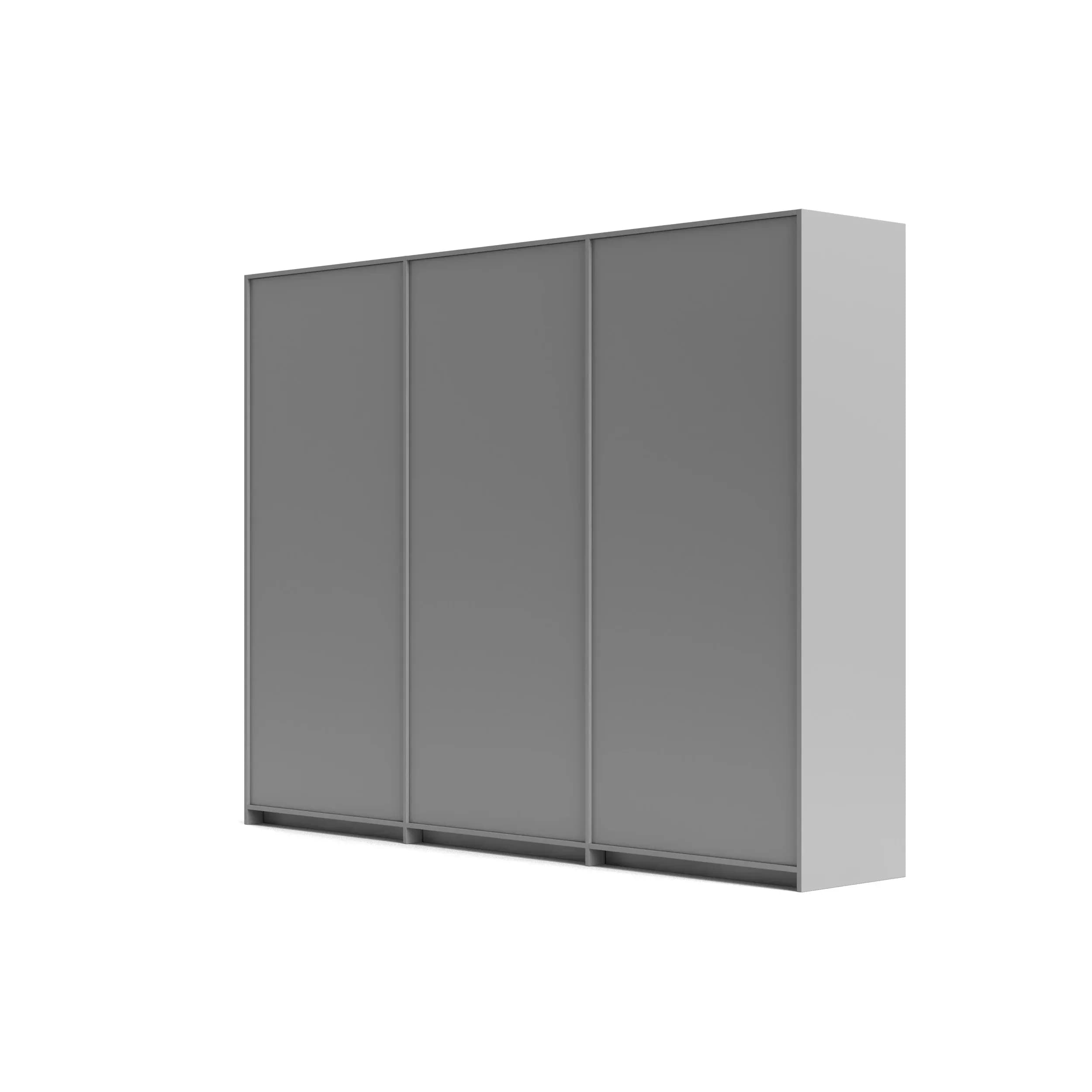 Drehtürenschrank Caluma - B. ca. 300cm, Lack, Taupe