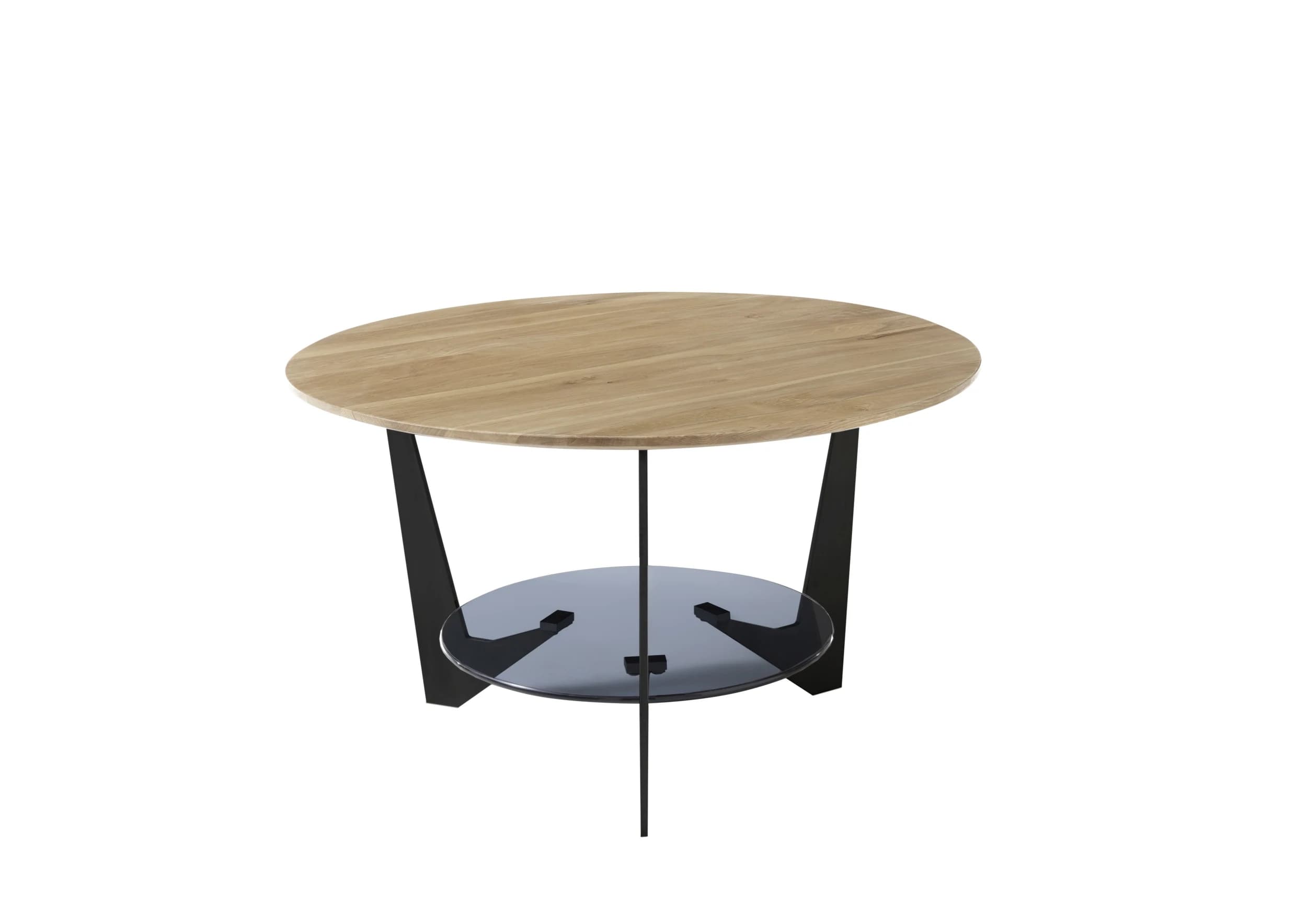 Couchtisch - LBH ca. 70x70x40 cm, Eiche massiv