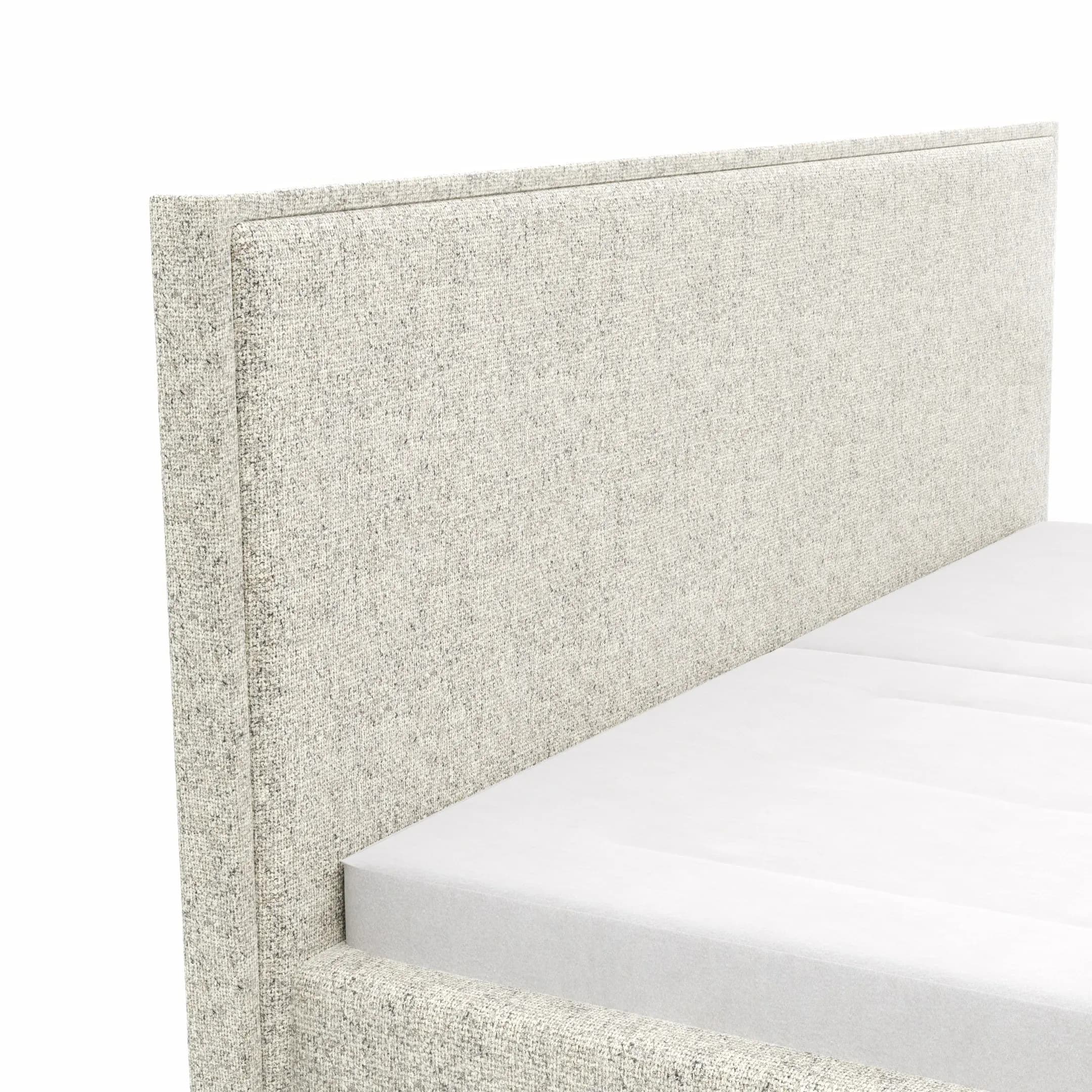 Bettgestell Carmen - Liegefläche ca. 180x200cm, Stoff, Beige