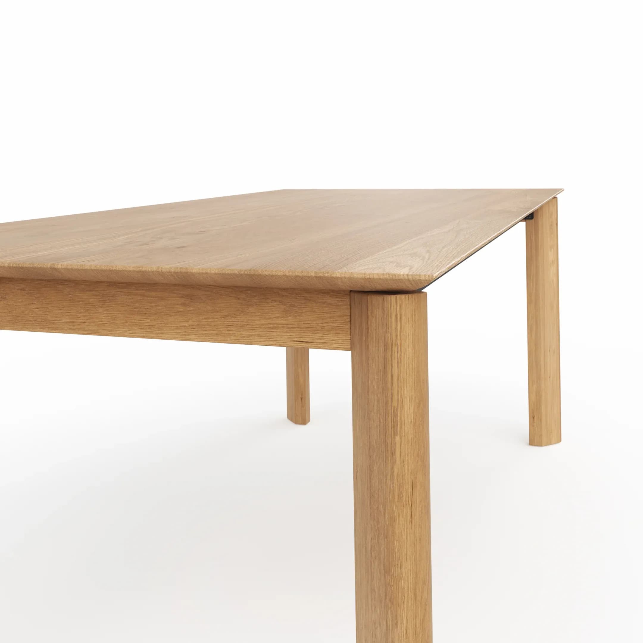 Esstisch Hillsboro - ausziehbar, LB ca. 200x95 cm, Wildeiche massiv