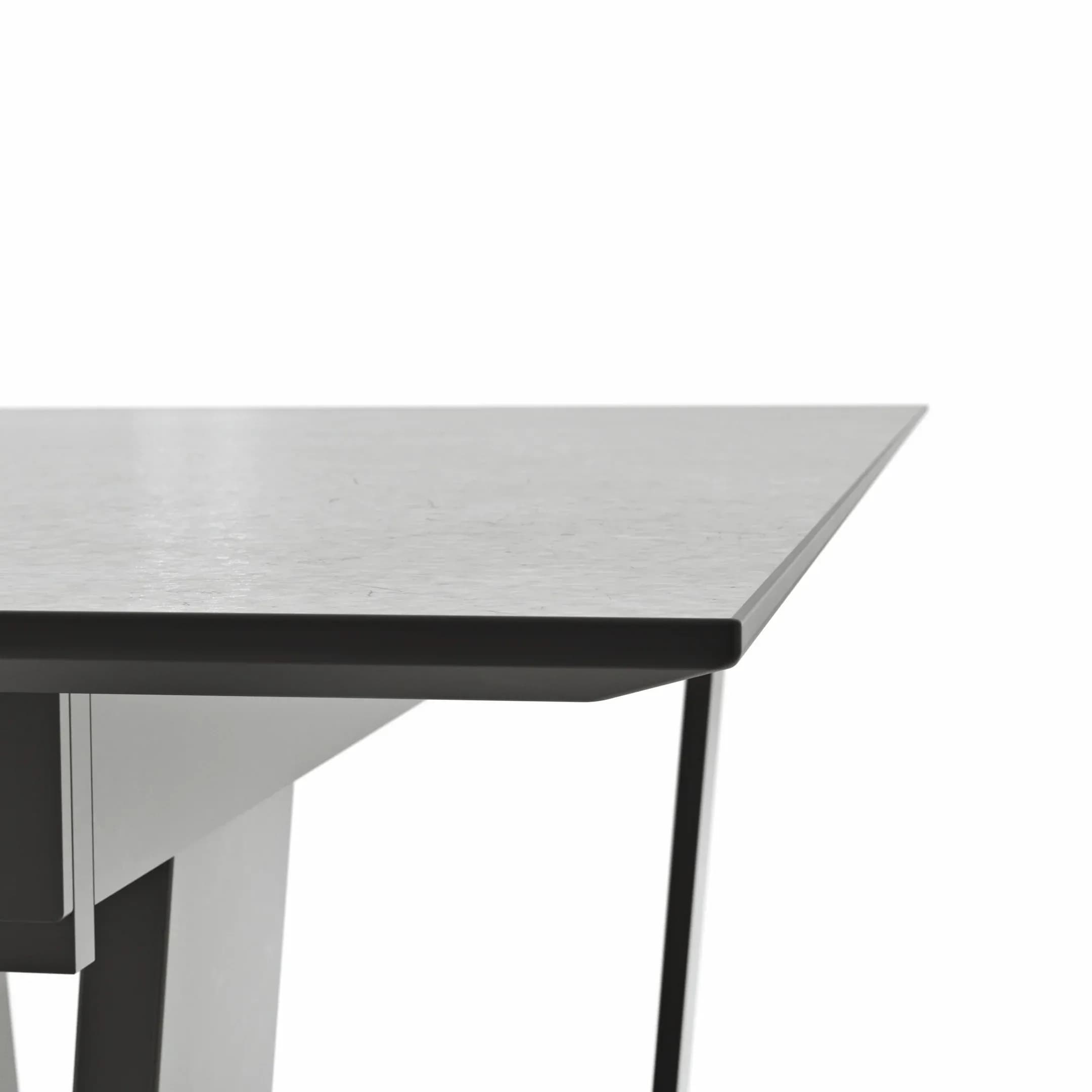 Esstisch Dinner - verlängerbar, LB ca. 180x95 cm, Kunststoff, Hellgrau