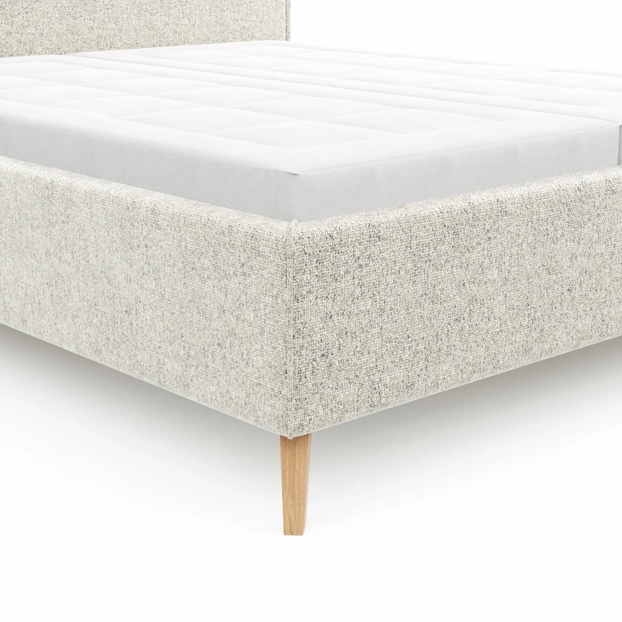 Bettgestell Carmen - Liegefläche ca. 180x200cm, Stoff, Beige
