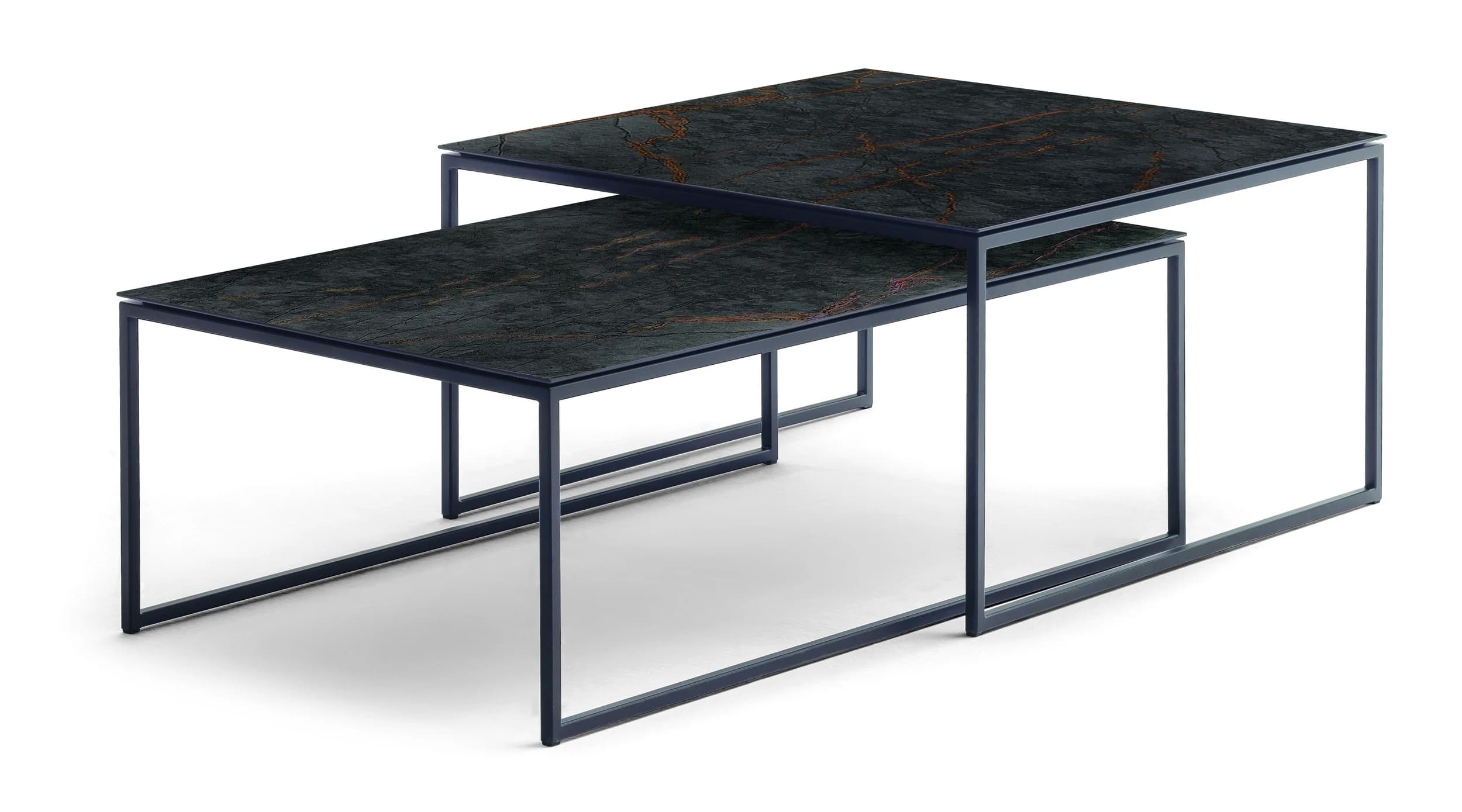 Couchtisch - LBH ca. 100x60x35 cm, Dekton, Dunkelbraun