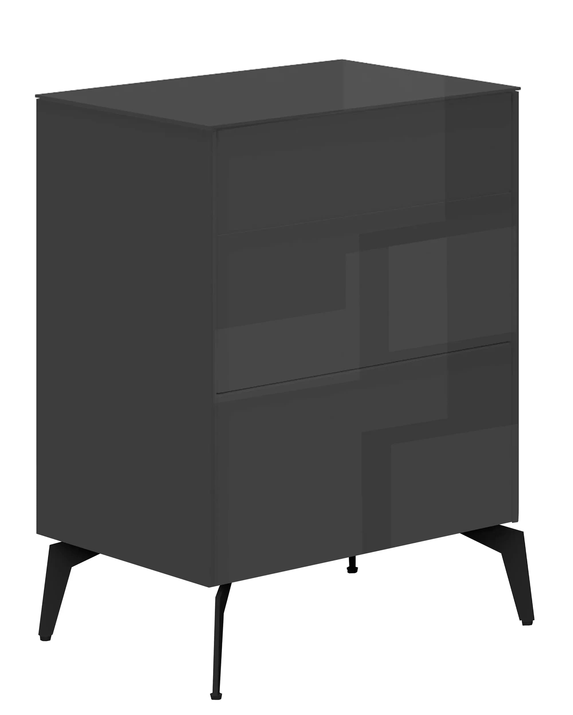 Kommode - B ca. 52 cm, Anthrazit