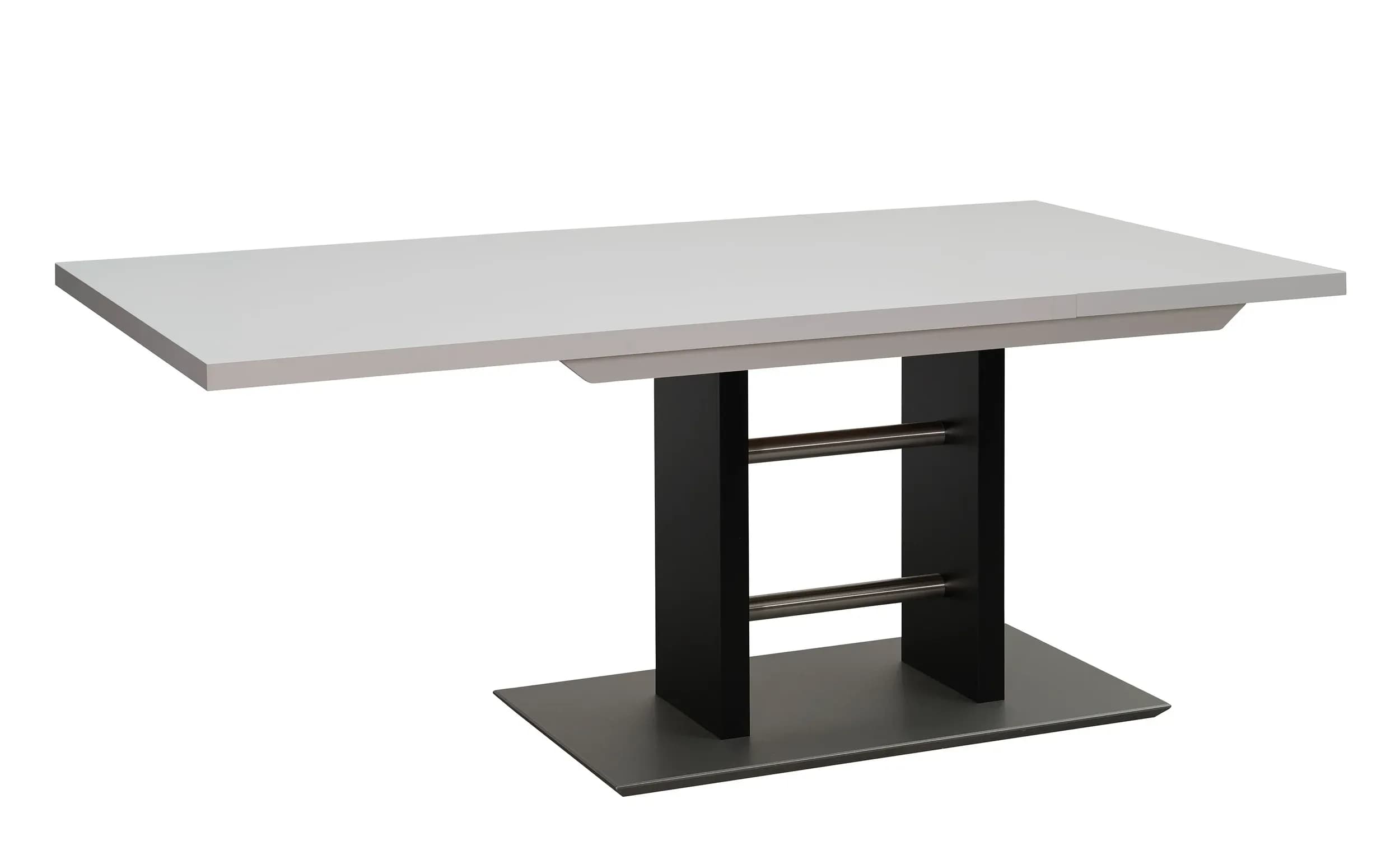 Esstisch - ausziehbar, LB ca. 130x90 cm, Lack, Weiß