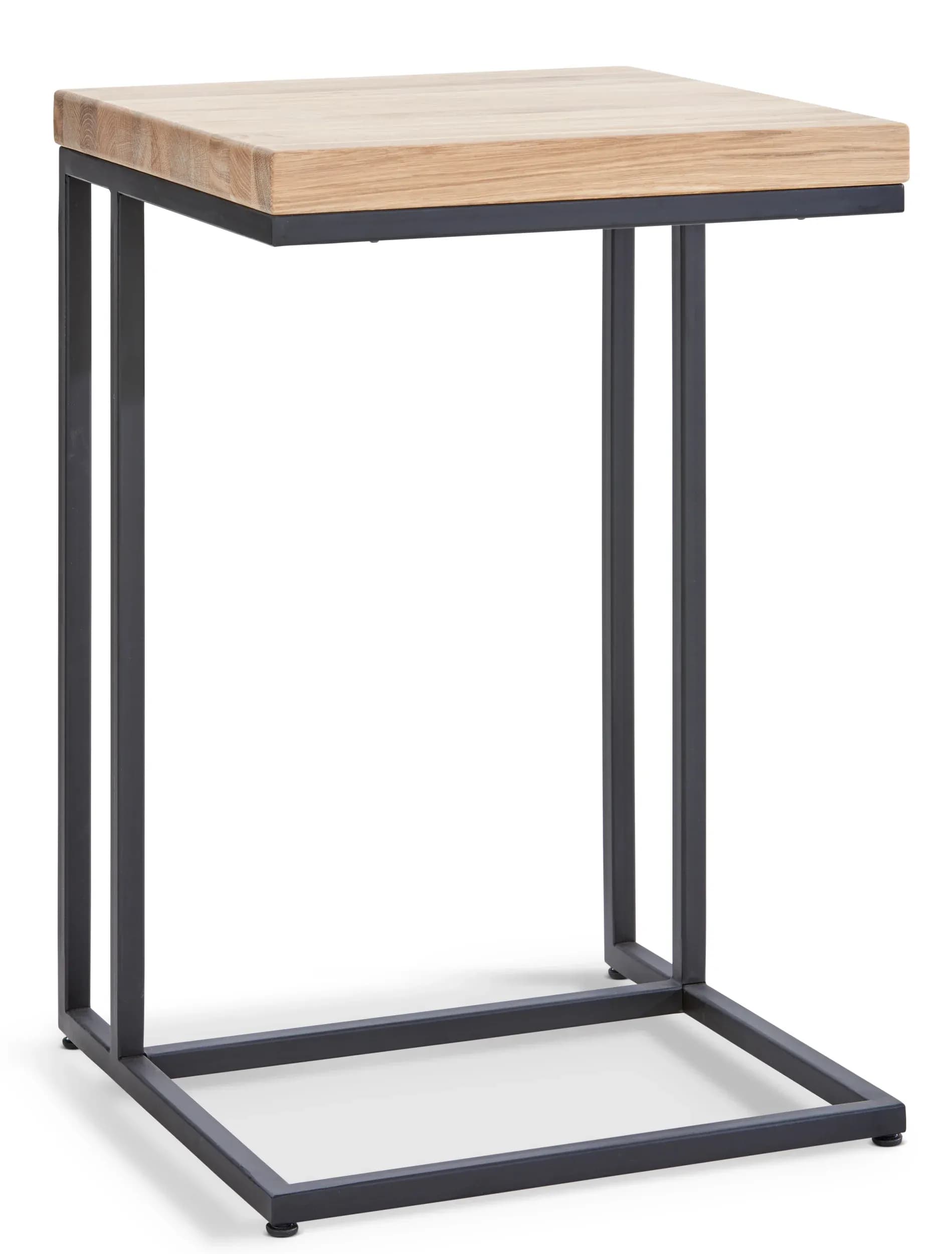 Beistelltisch Farmingdale - LBH ca. 45x45x67 cm, Eiche massiv, legno