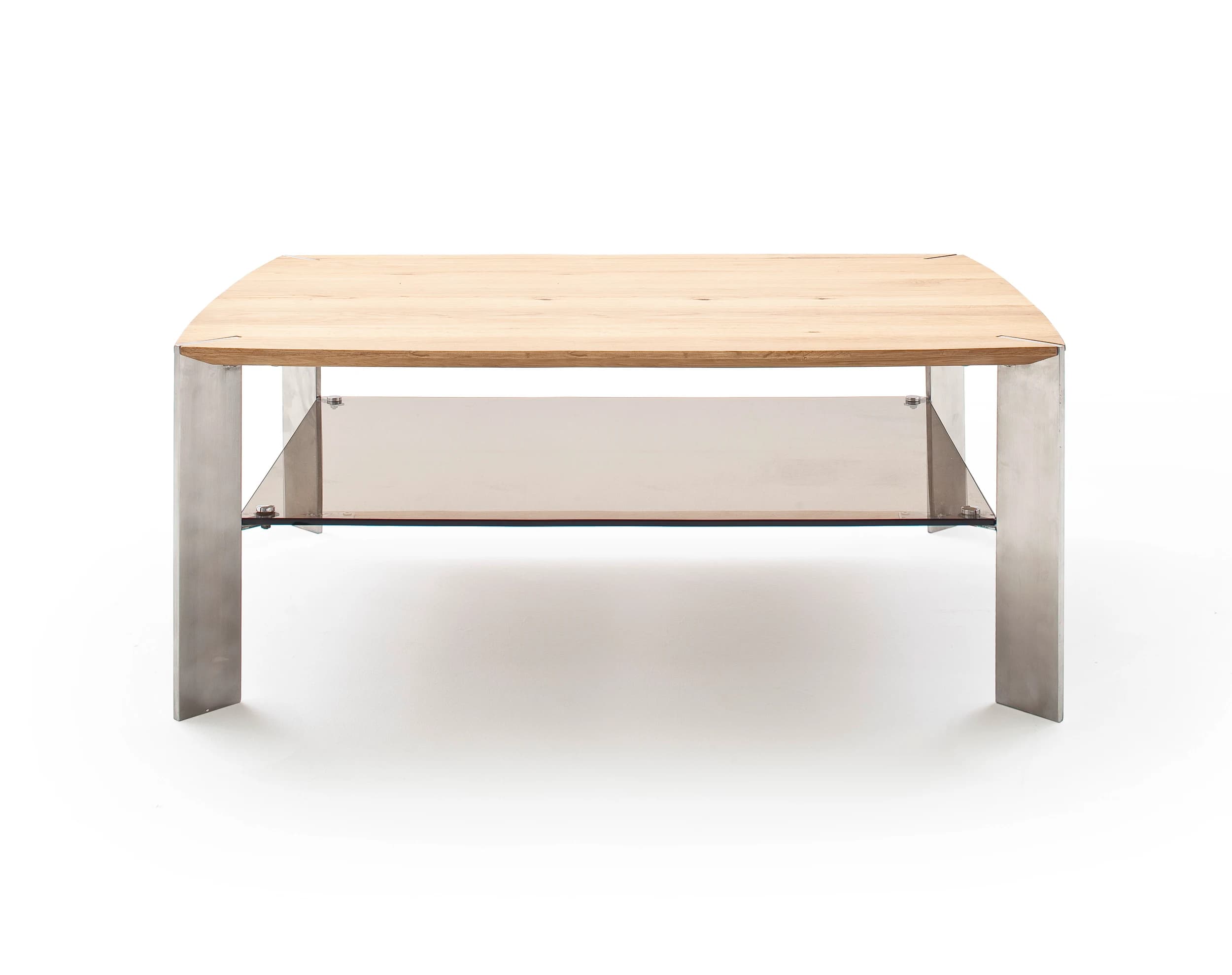 Couchtisch - LBH ca. 80x80x41 cm, Asteiche massiv