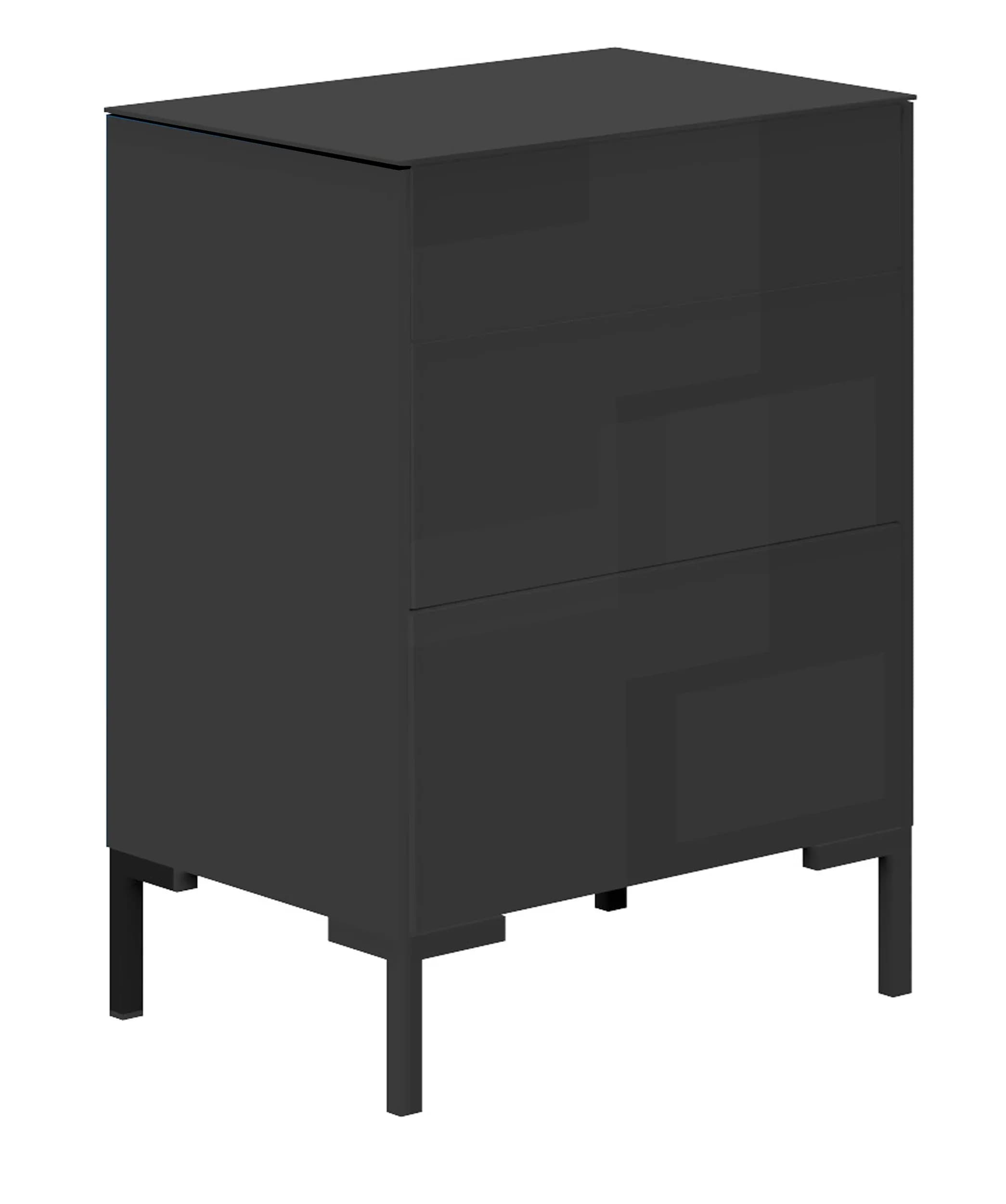 Kommode - B ca. 52 cm, Anthrazit