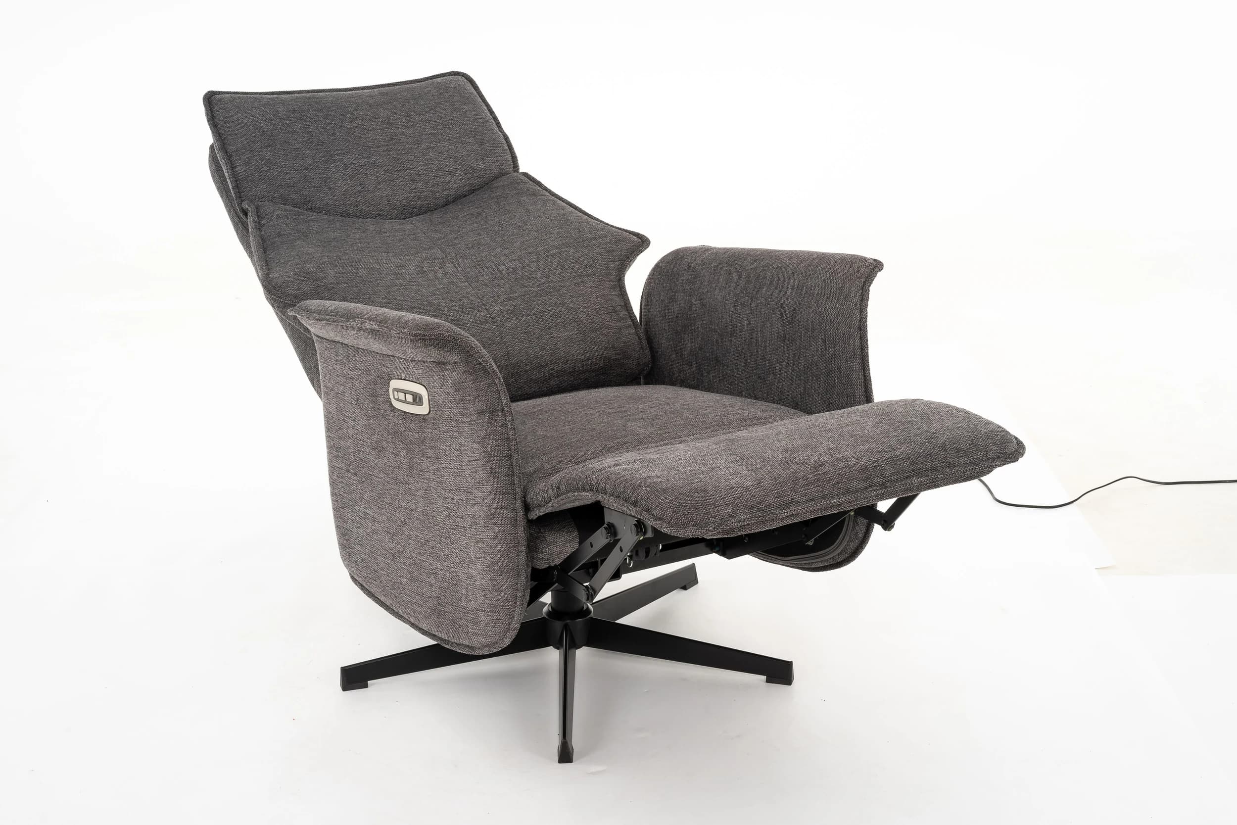 Sessel - Relaxfunktion motorisch, Stoff, Anthrazit