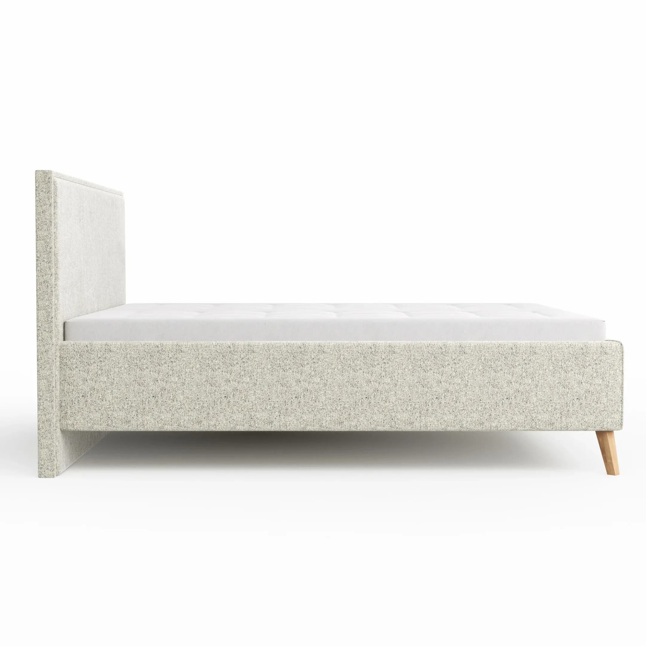 Bettgestell Carmen - Liegefläche ca. 180x200cm, Stoff, Beige