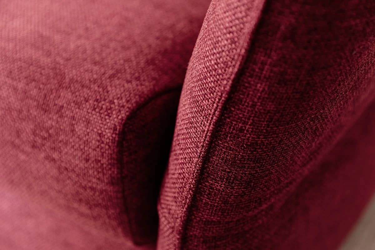 Sofa - 2-Sitzer, Relaxfunktion/Schlaffunktion, Stoff, Rot