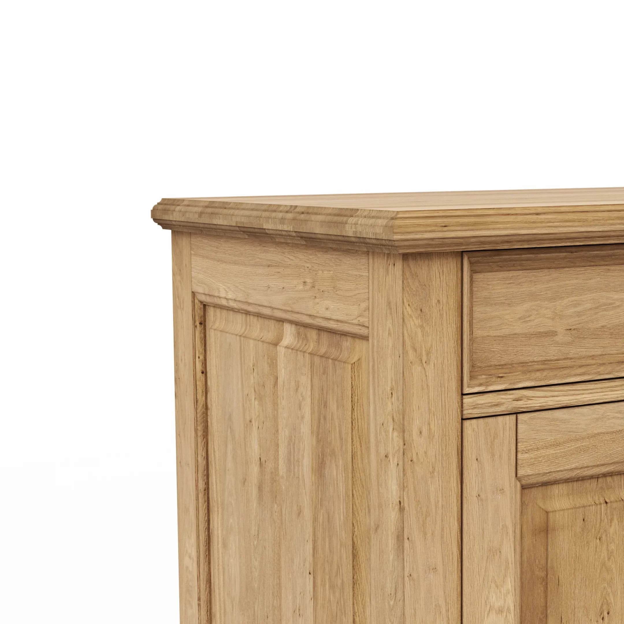 Sideboard Louisiana - Wildeiche teilmassiv, geölt