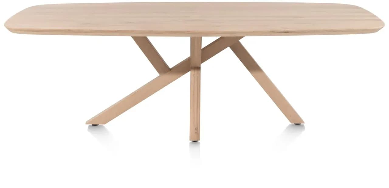 Shimla, Tisch 210 x 120 cm - Holz Fuße