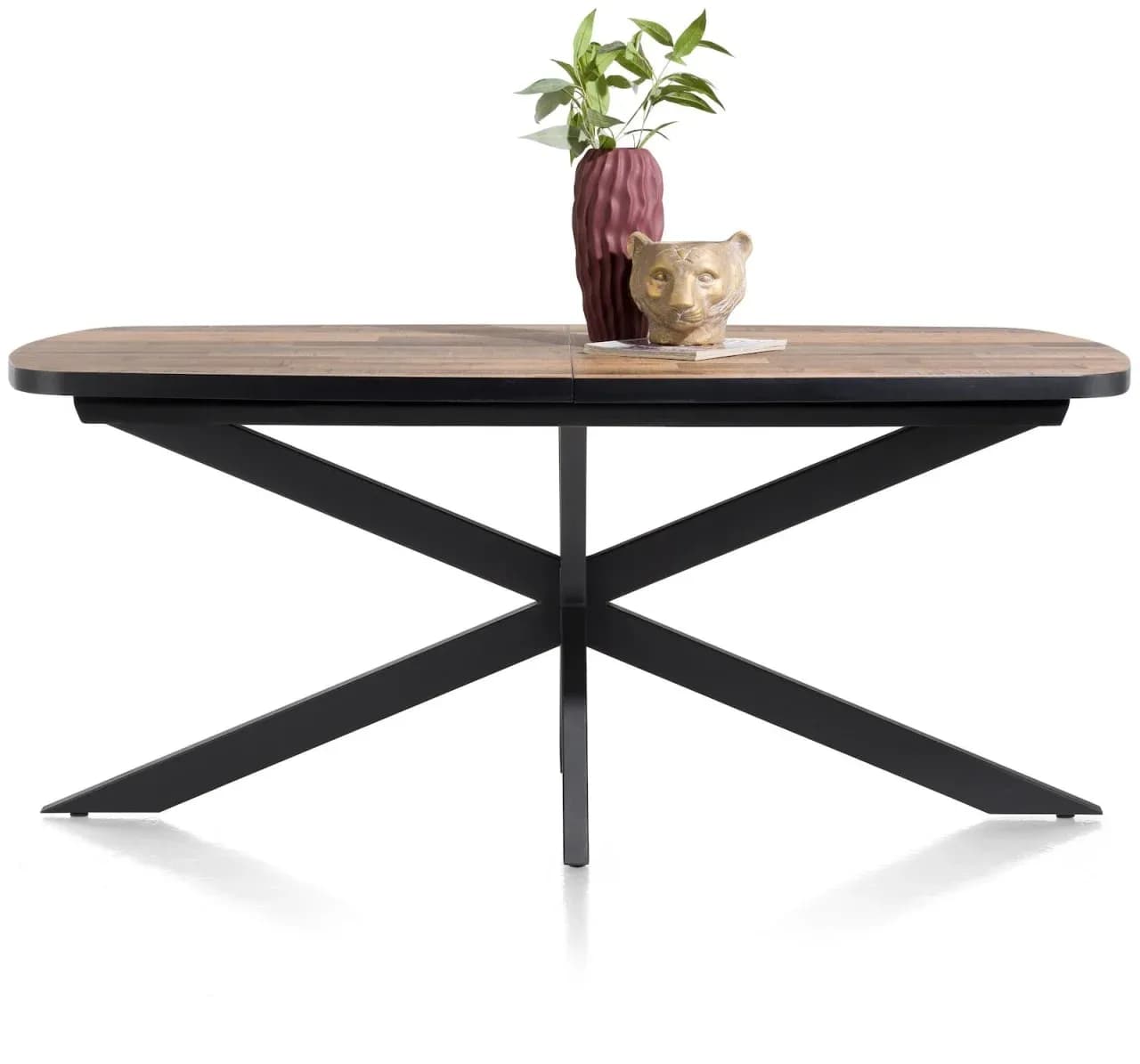 Avalox, Ausziehtisch oval 190 (+ 60) x 110 cm