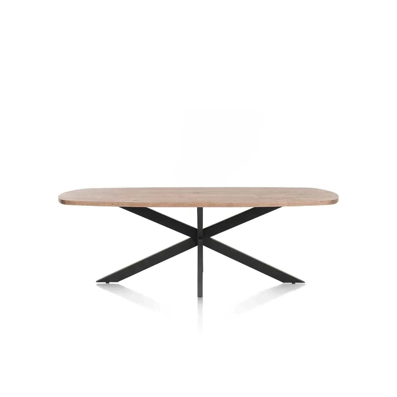 Pavarotti, Tisch 240 x 108 cm - Sternfuß - Metall