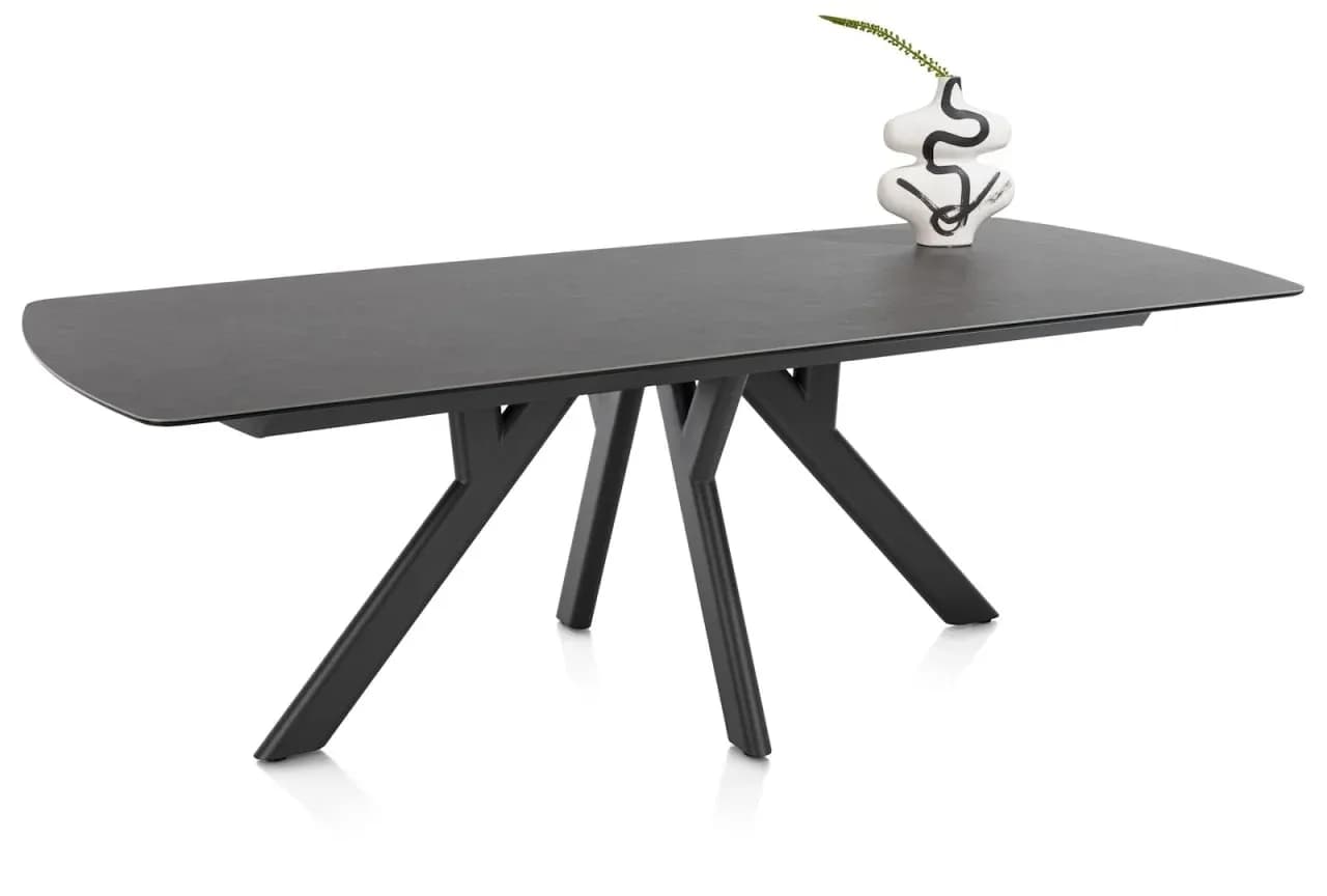 Vegas, Tisch 230 x 100 cm - Keramik auf Glas