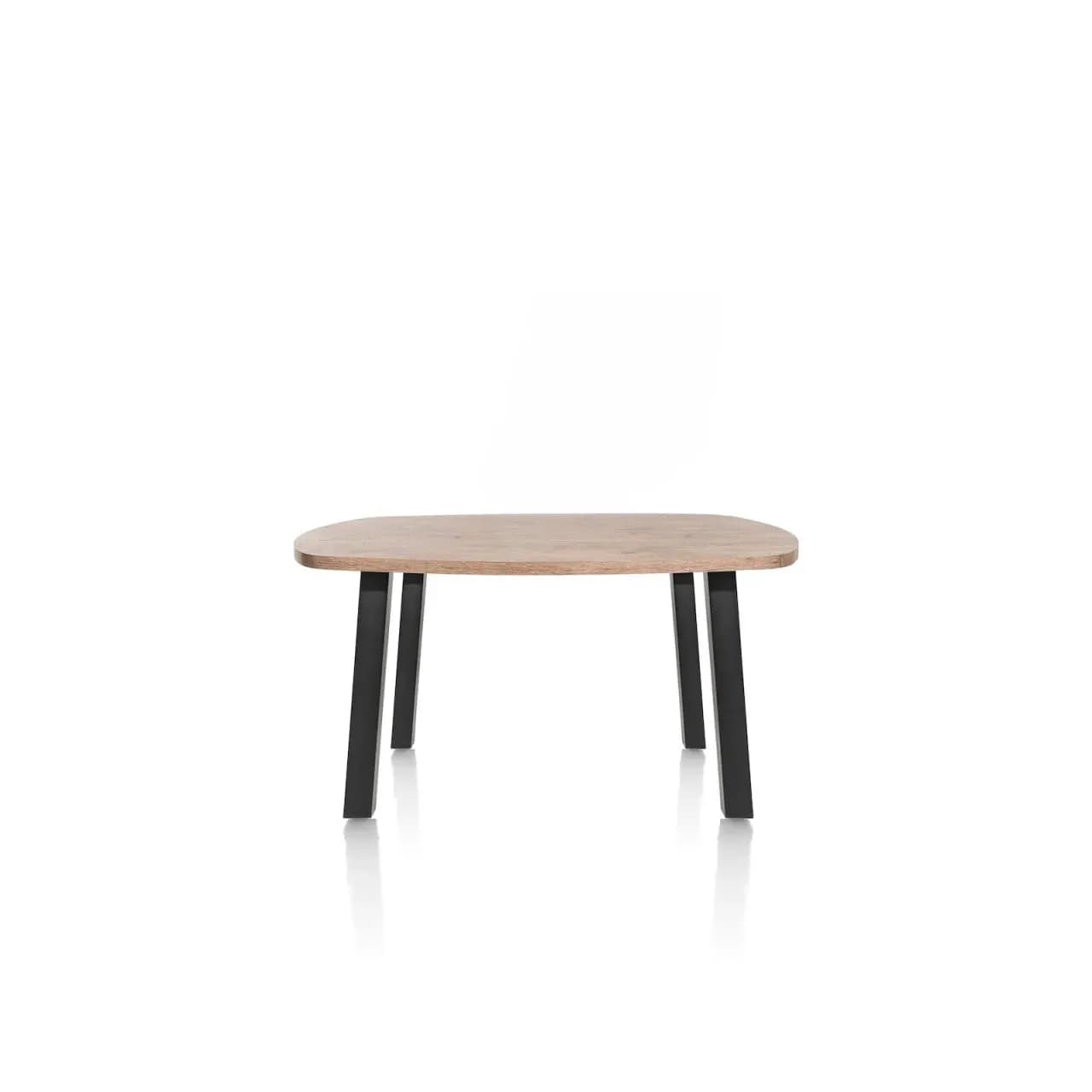 Pavarotti, Tisch 150 x 120 cm - oval - 4 Beine - Metall